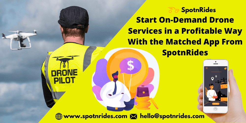 1. Drone Service App: The Future of Aerial Services