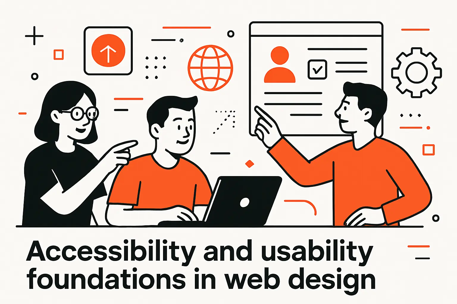 Accessibility and usability foundations in web design