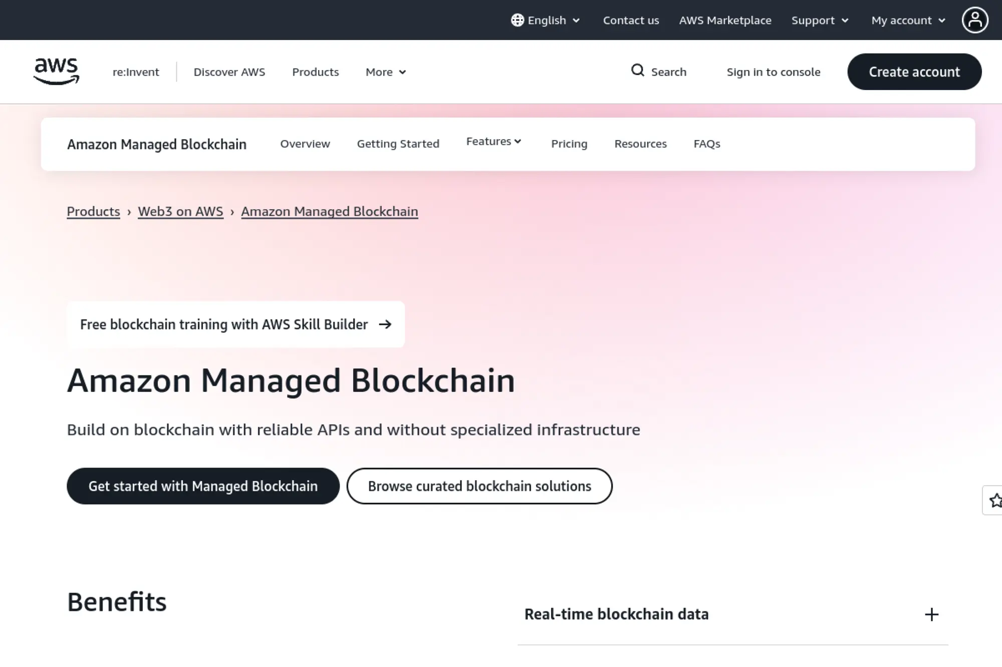 12. Amazon Managed Blockchain