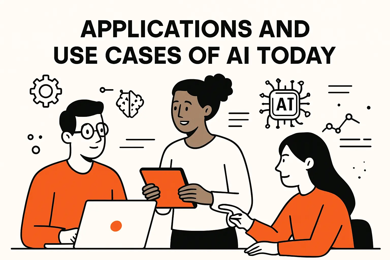 Applications and use cases of AI today
