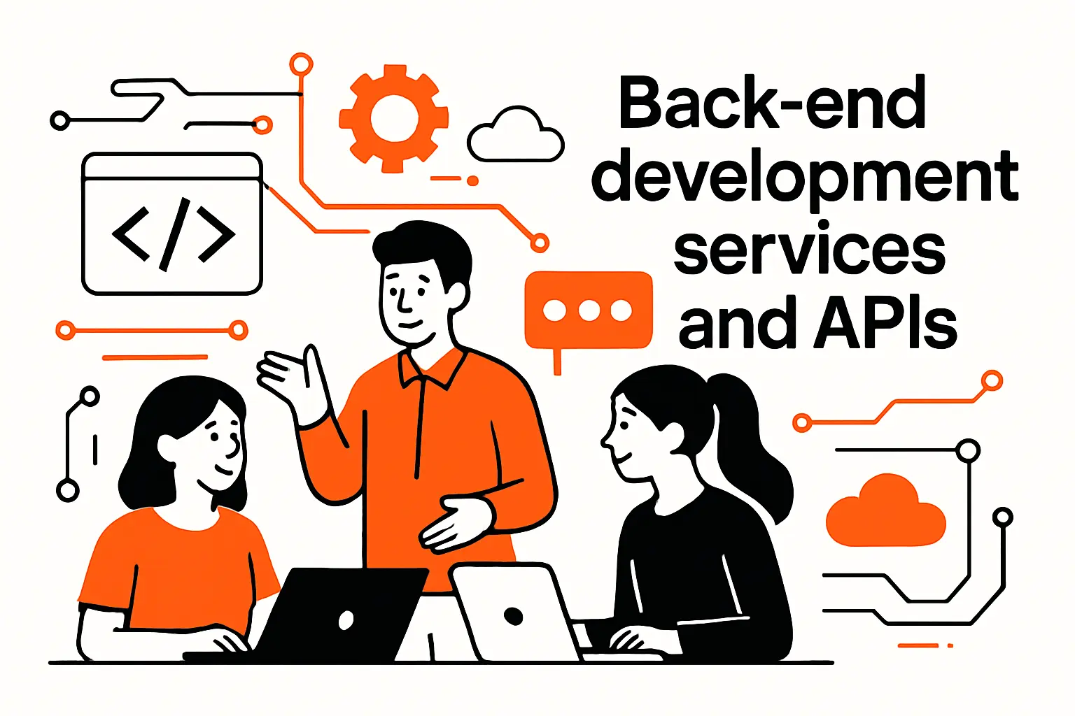 Back-end development services and APIs