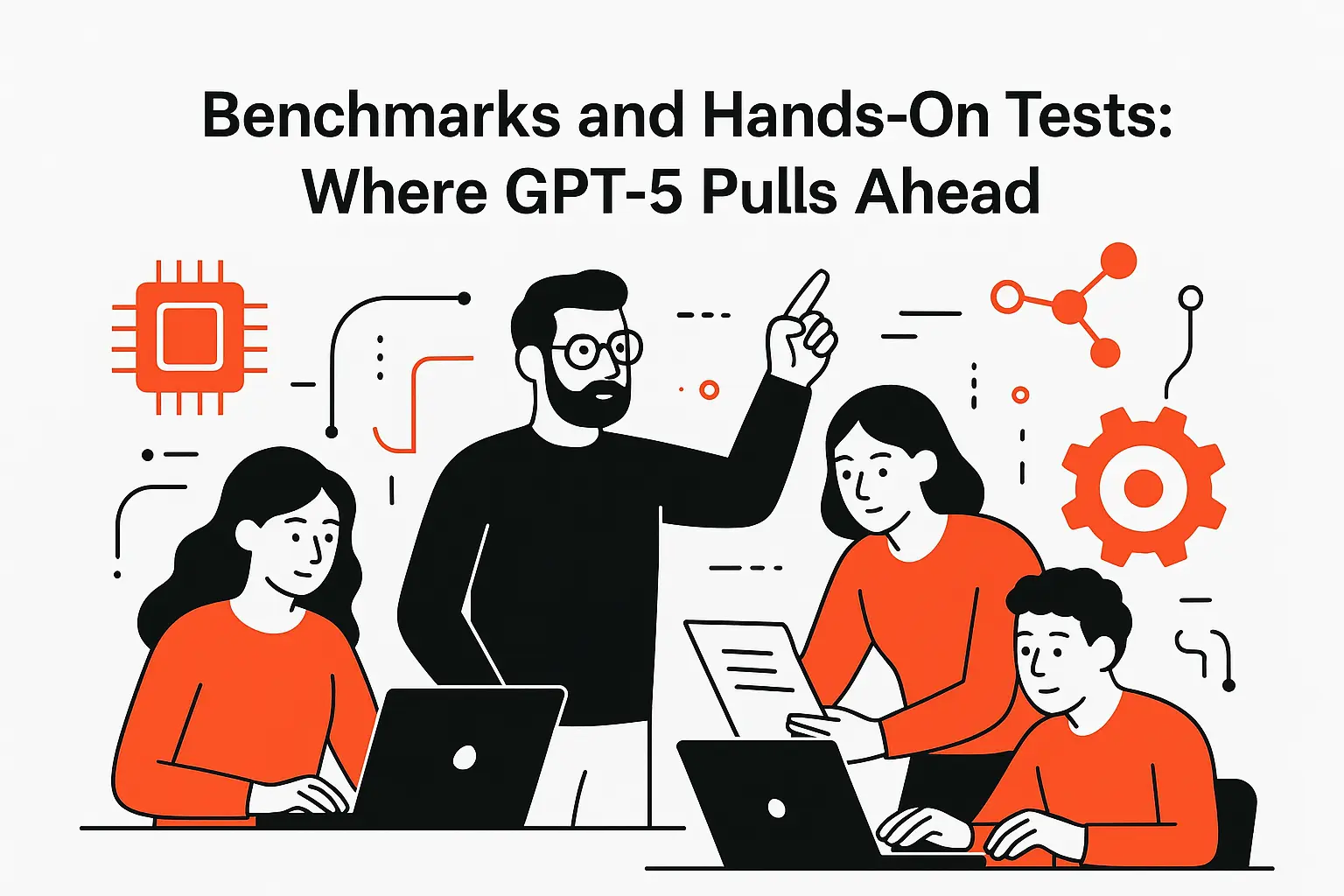 Benchmarks and Hands-On Tests: Where GPT-5 Pulls Ahead