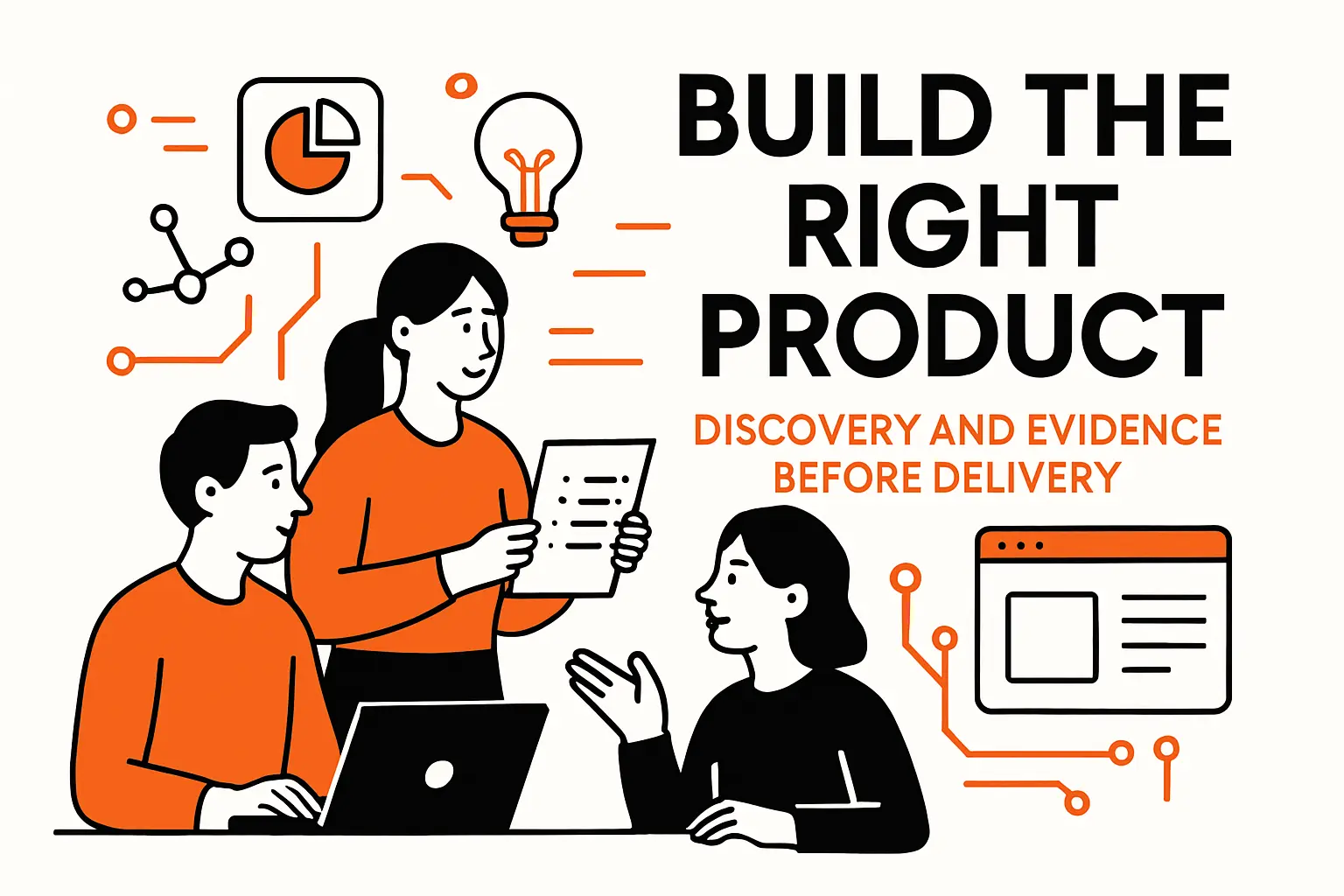 Build the right product: discovery and evidence before delivery