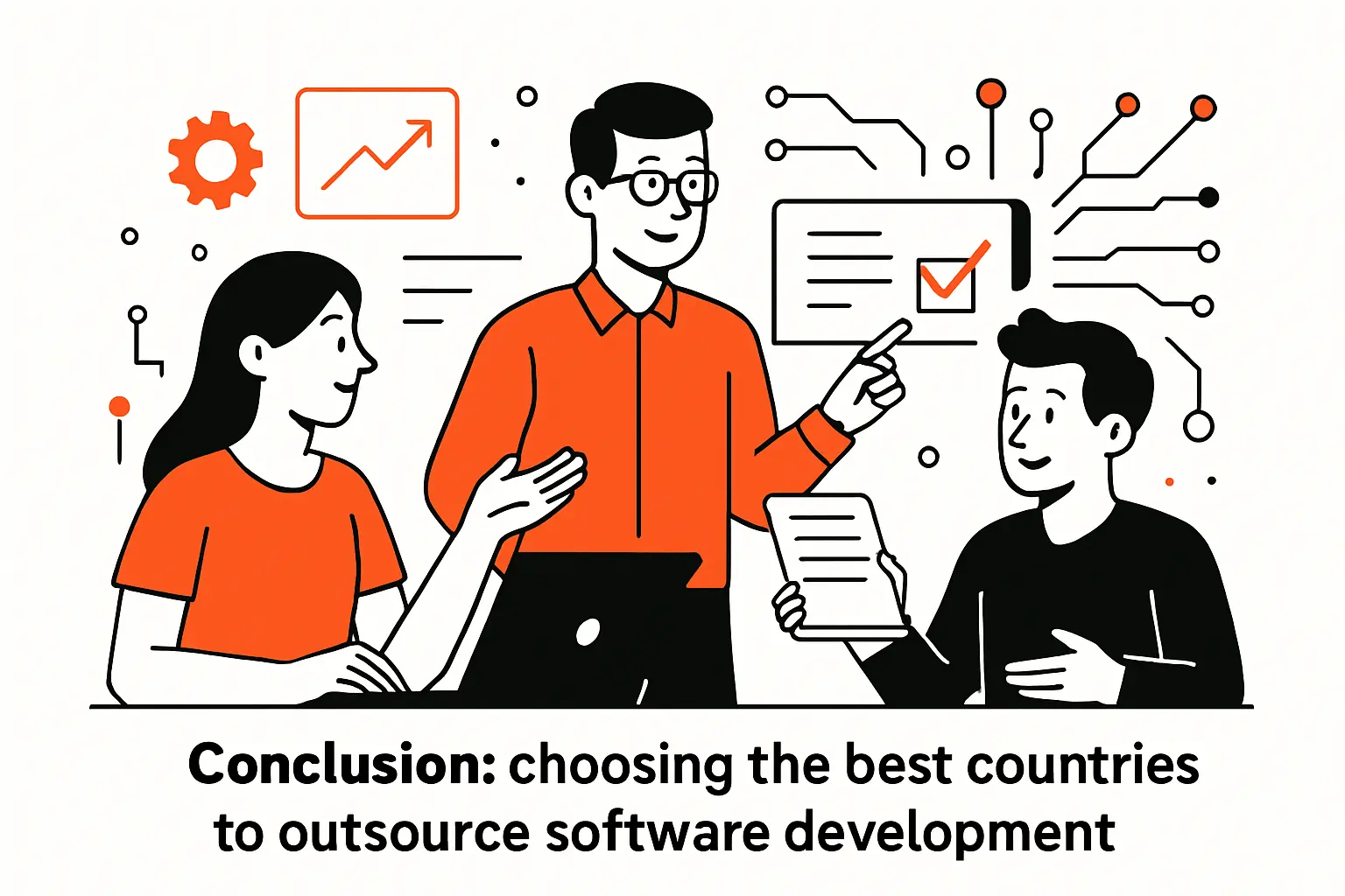 Conclusion: choosing the best countries to outsource software development