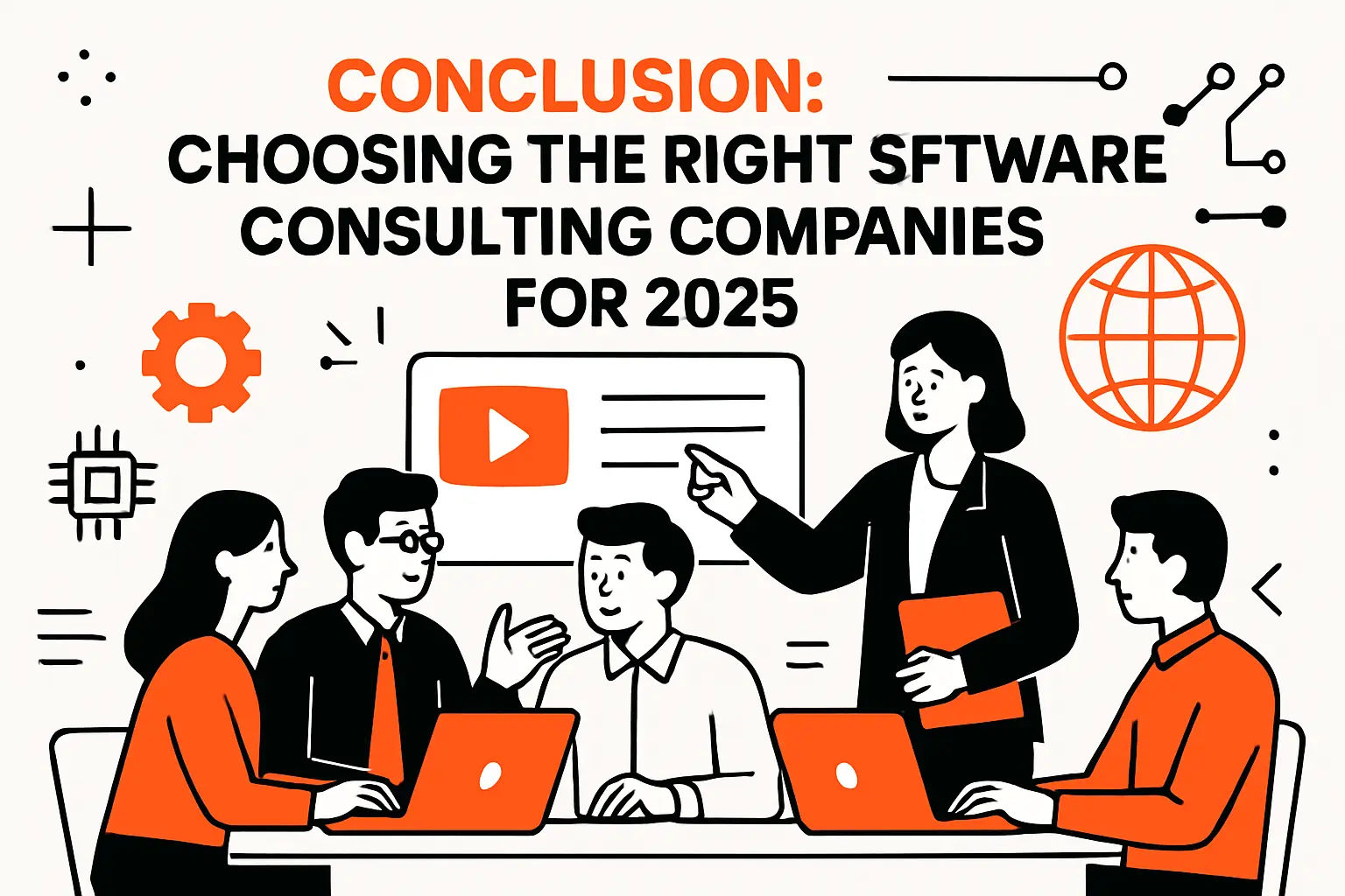 Conclusion: choosing the right software consulting companies for 2025
