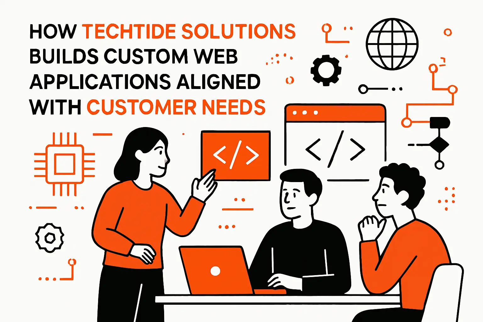 How TechTide Solutions Builds Custom Web Applications Aligned with Customer Needs