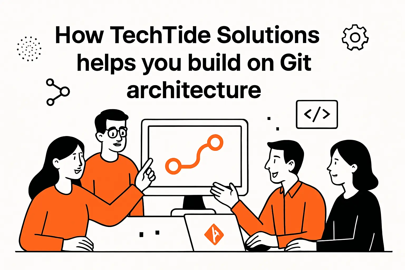 How TechTide Solutions helps you build on git architecture