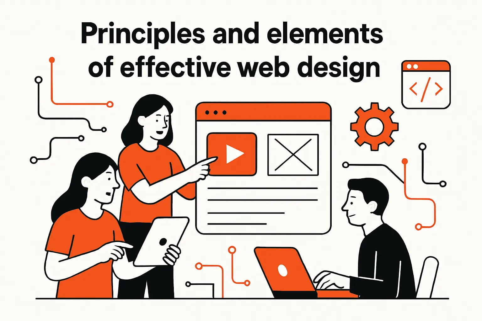 Principles and elements of effective web design
