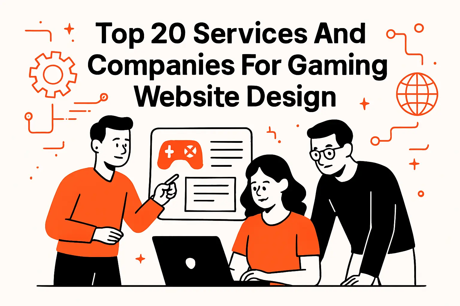 Top 20 Services And Companies For Gaming Website Design