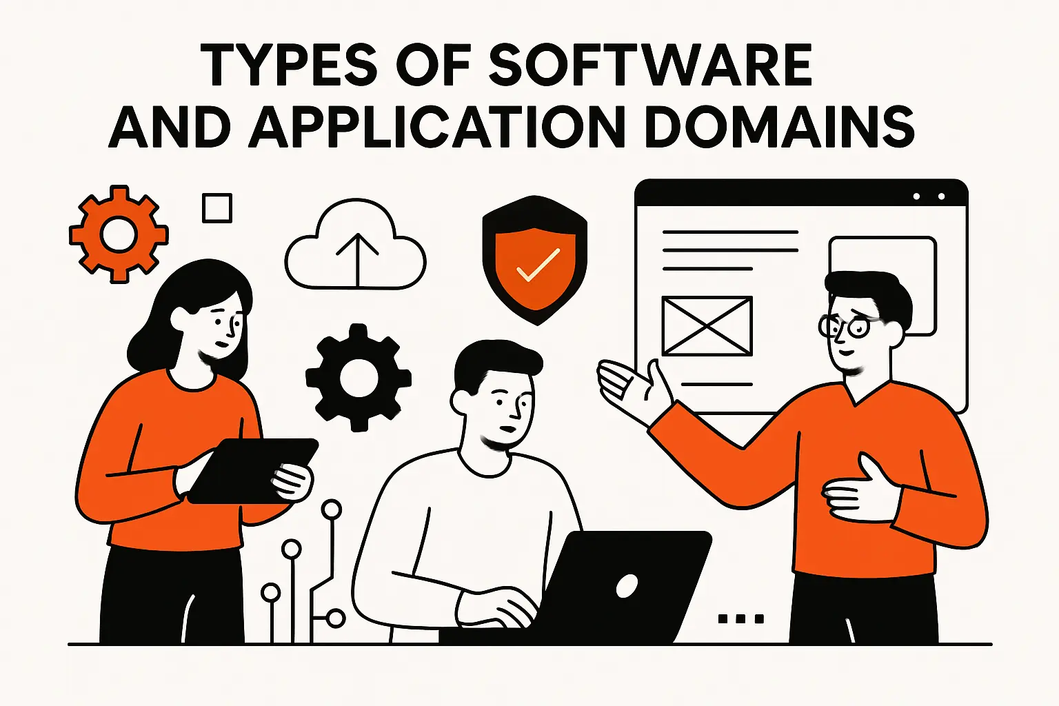 Types of software and application domains