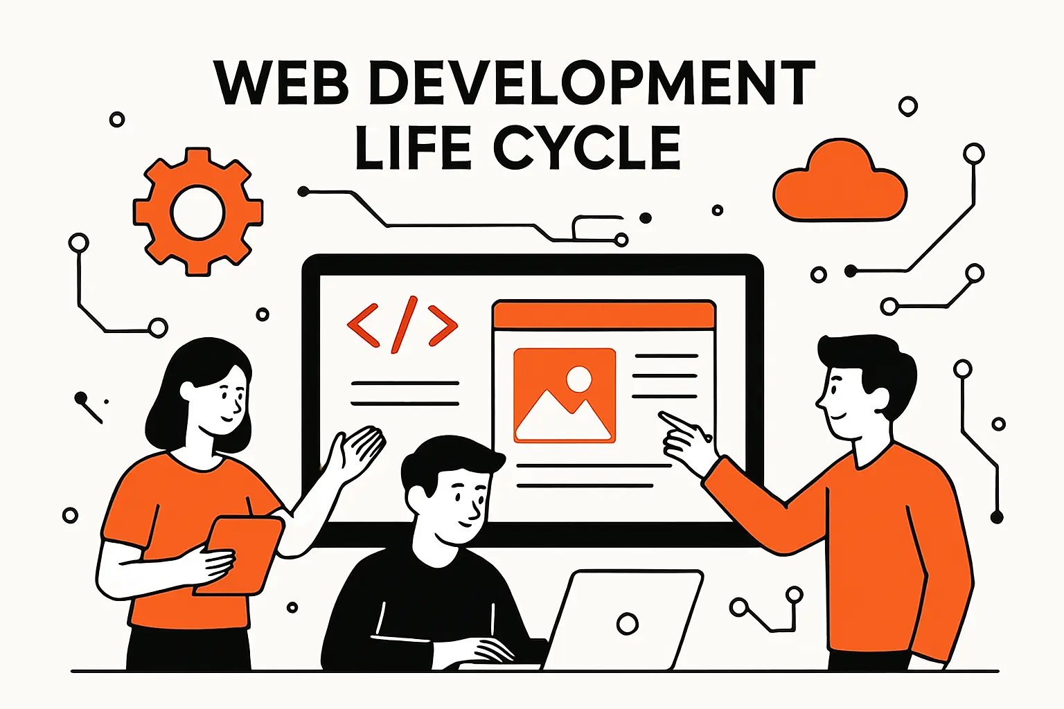Web development life cycle