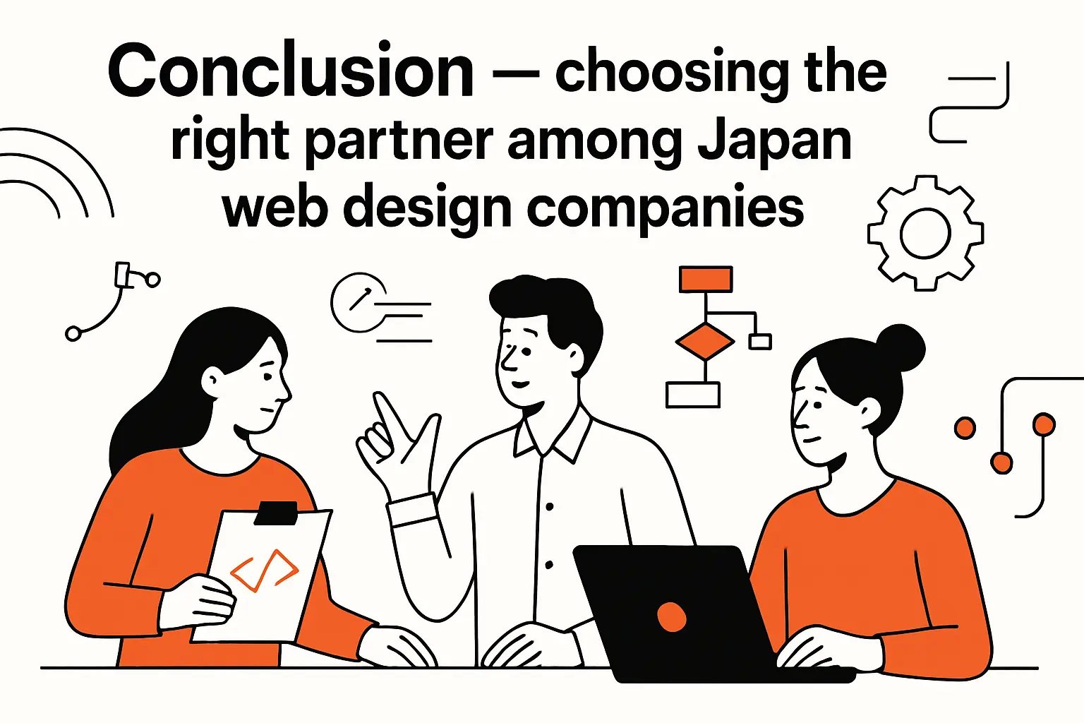 Conclusion — choosing the right partner among japan web design companies