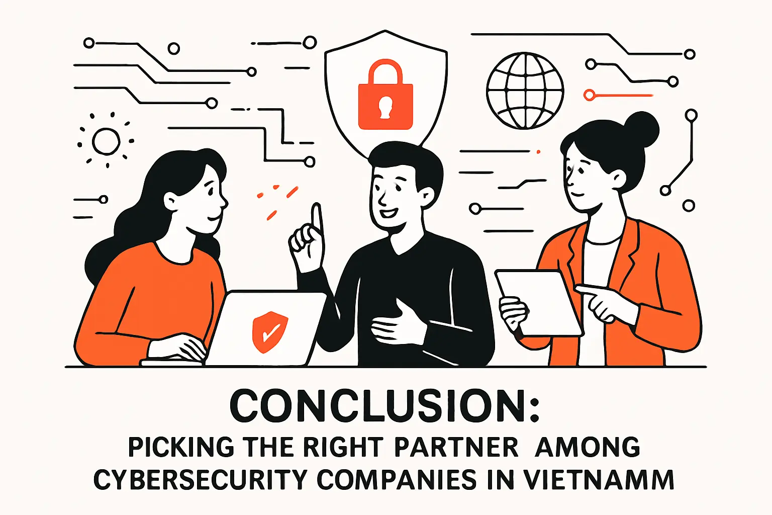 Conclusion: picking the right partner among cybersecurity companies in vietnam