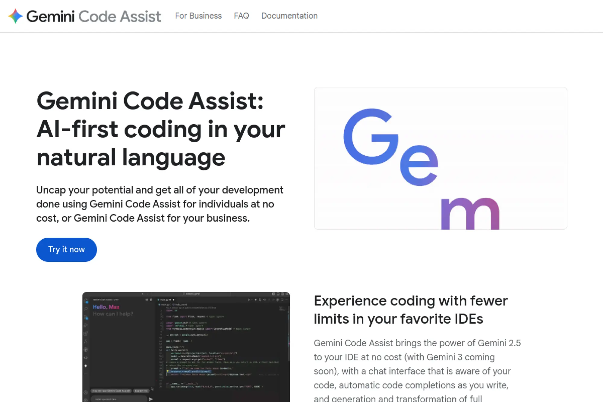 16. Gemini Code Assist