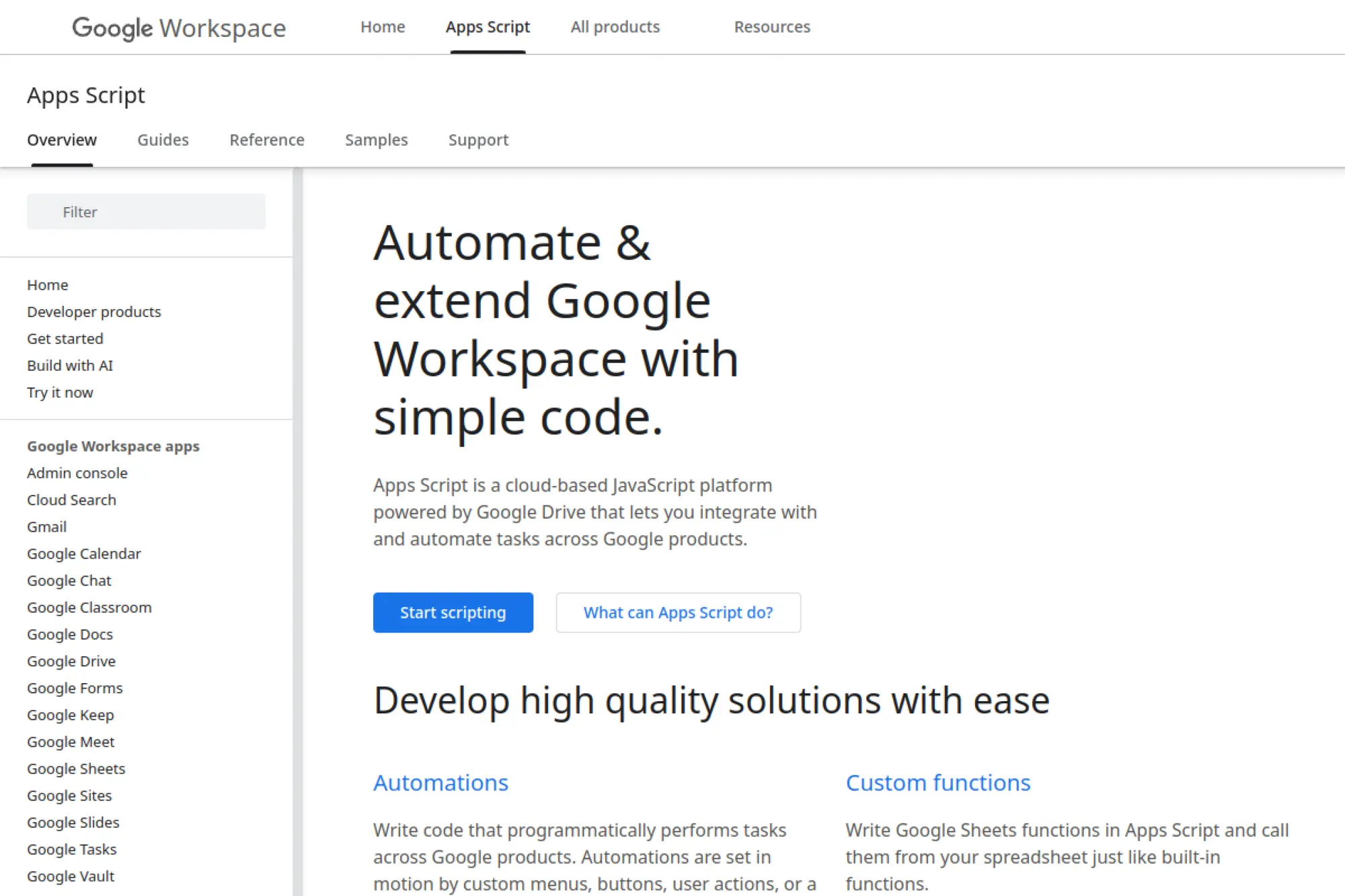 26. Google Apps Script