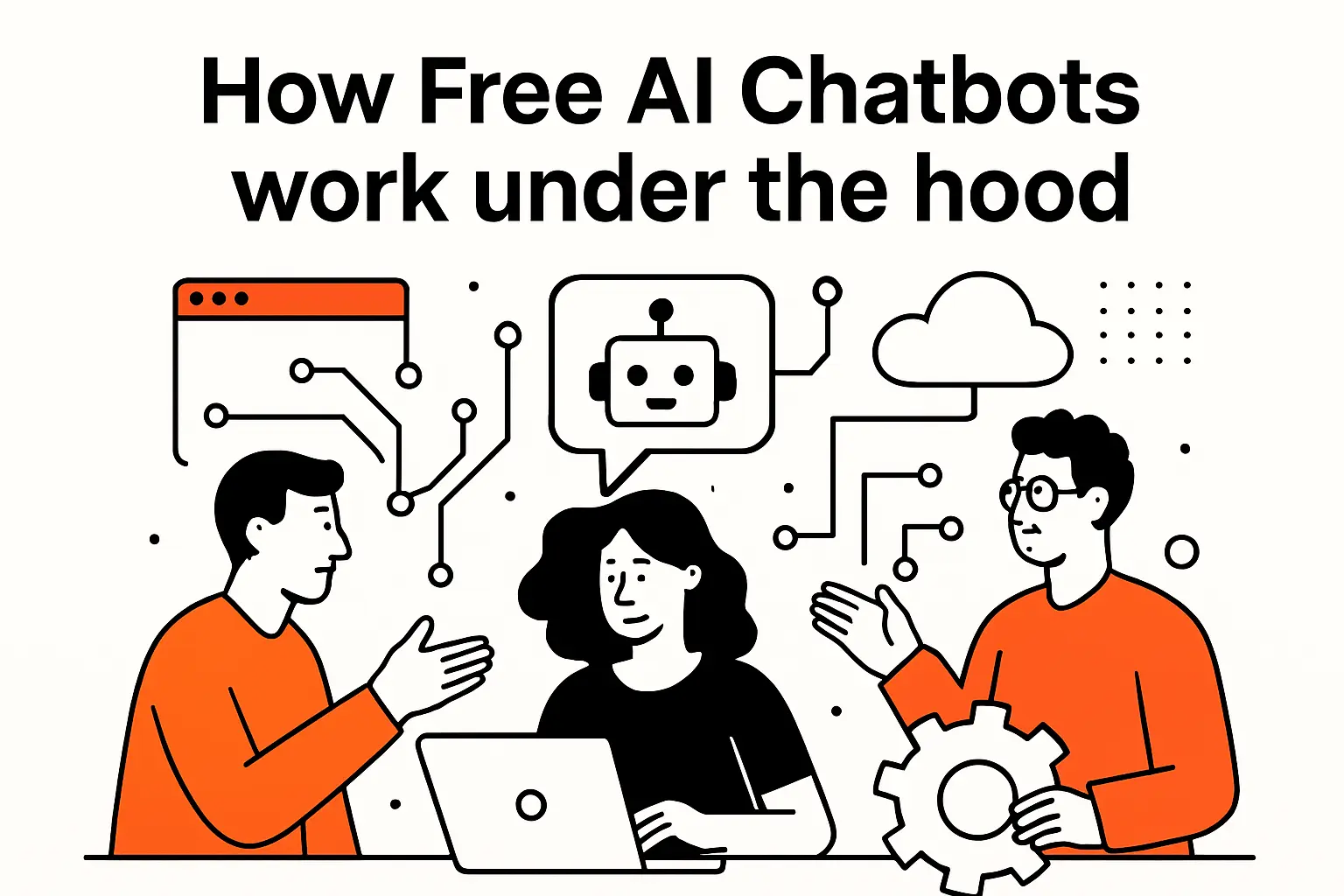 How Free AI Chatbots work under the hood