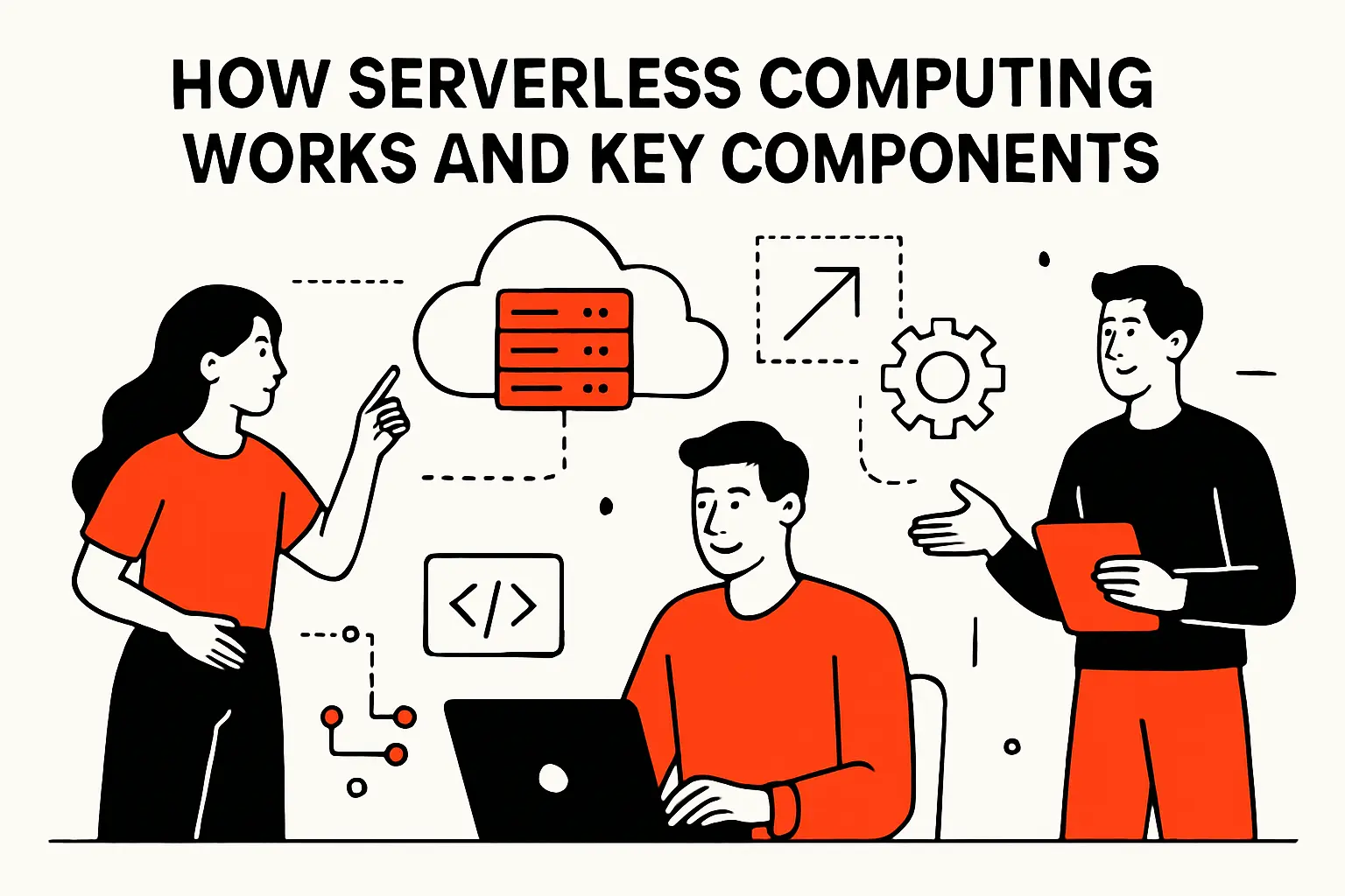 How serverless computing works and key components