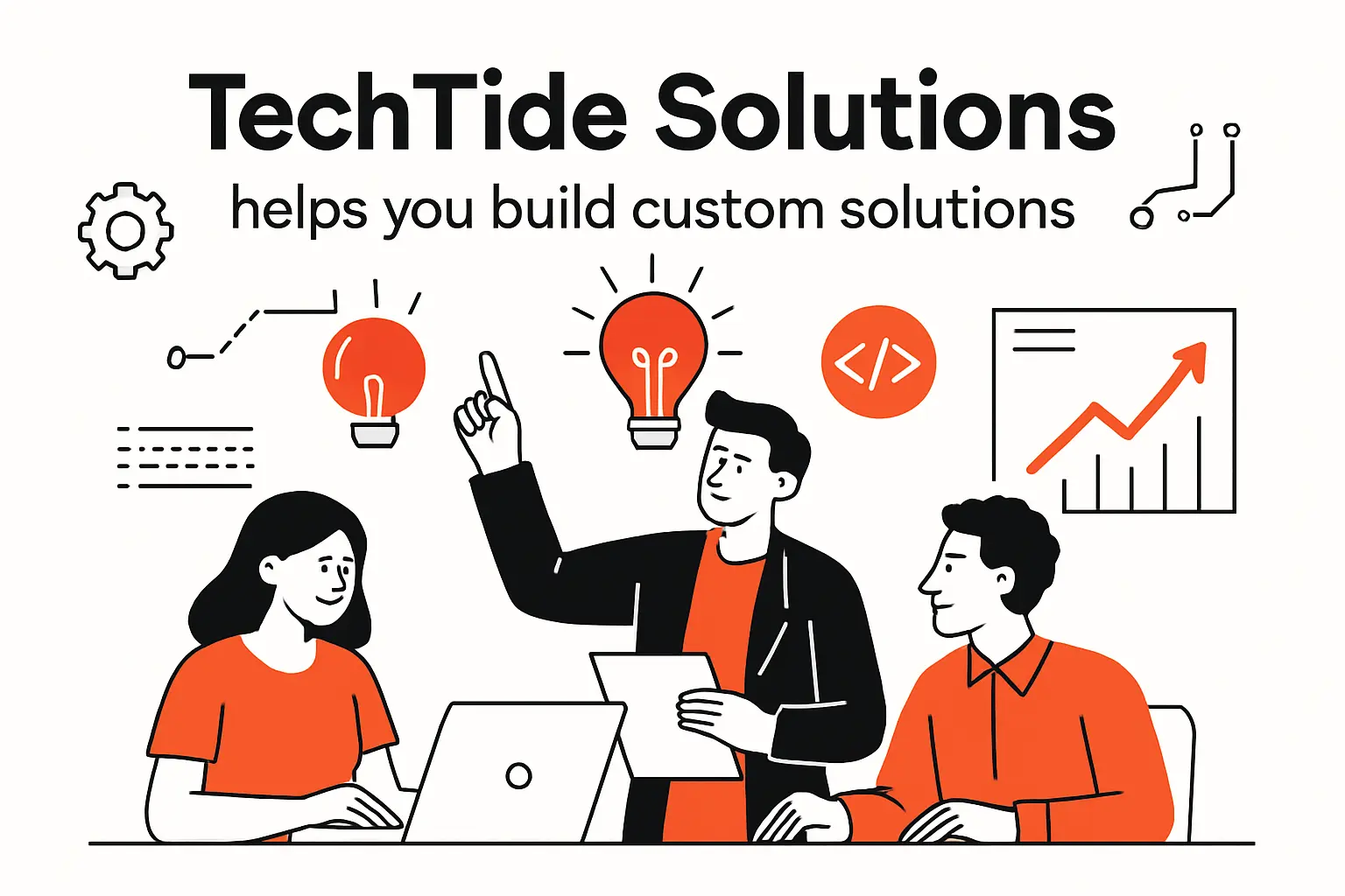 How TechTide Solutions helps you build custom solutions