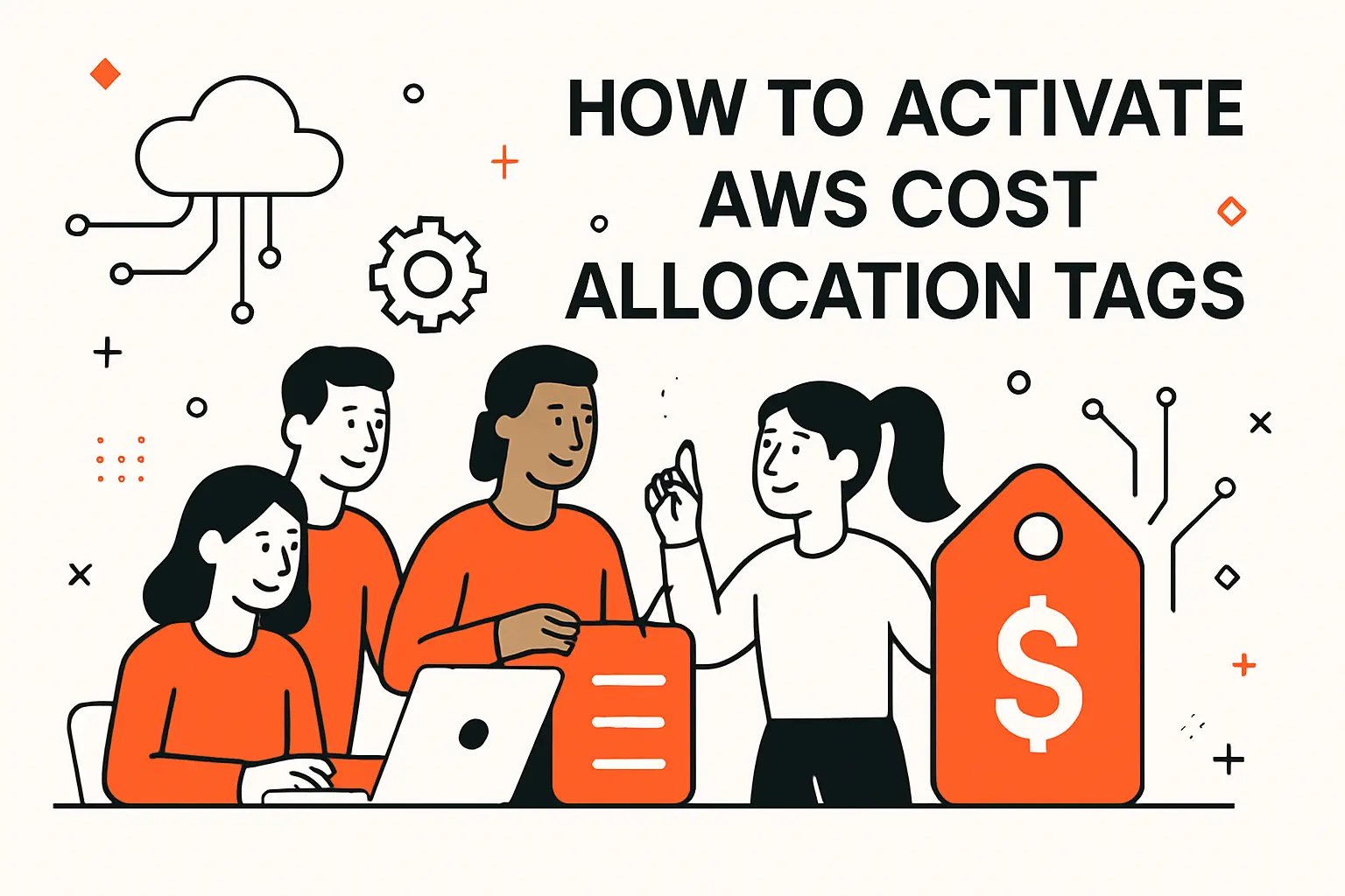 How to activate aws cost allocation tags