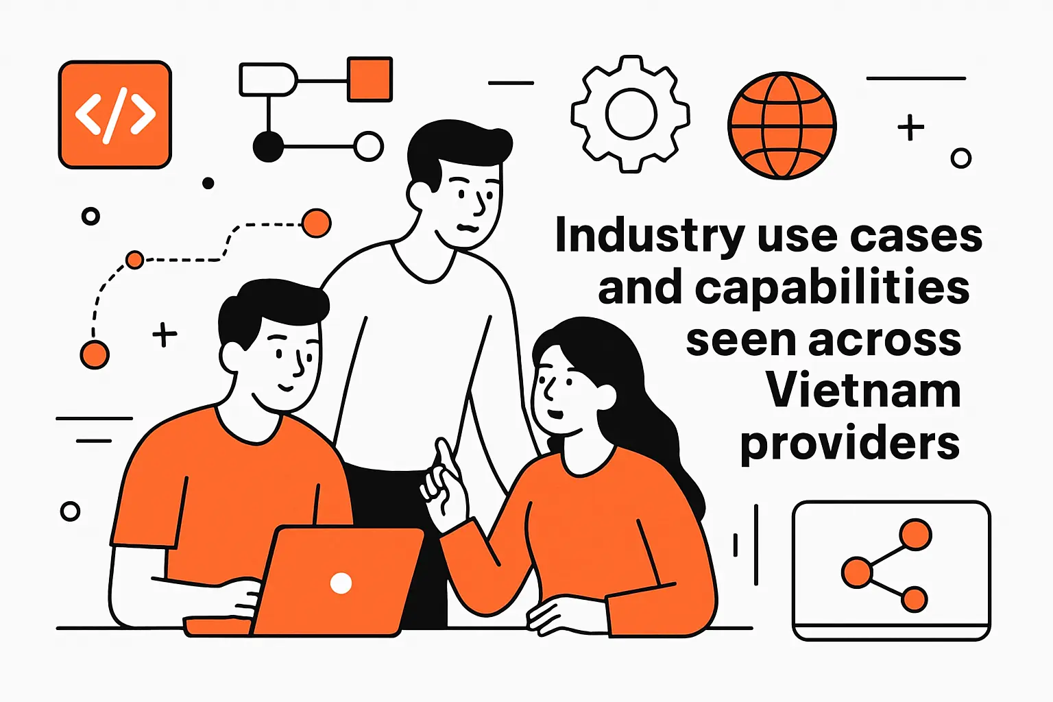 Industry use cases and capabilities seen across Vietnam providers