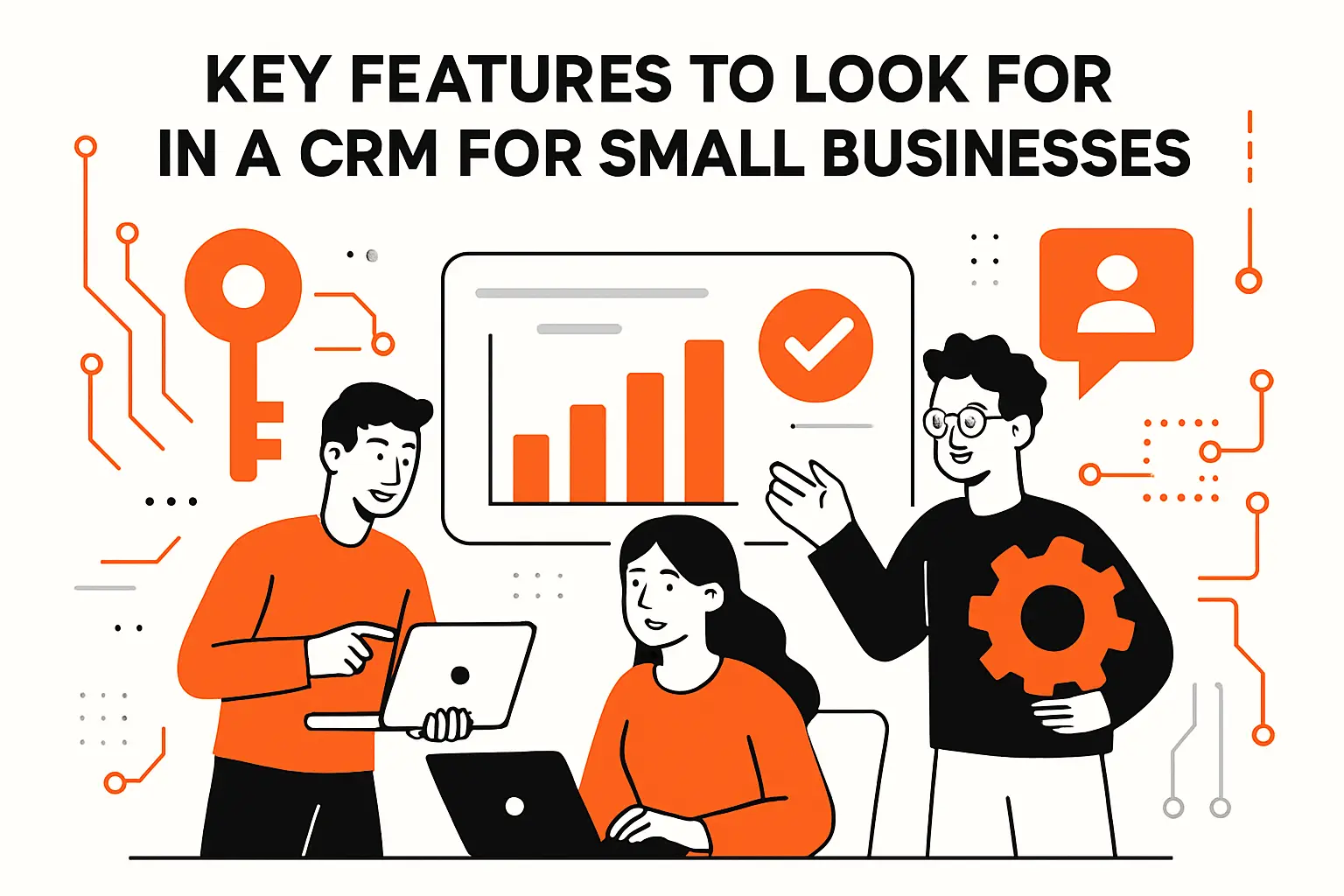 Key features to look for in a CRM for small businesses
