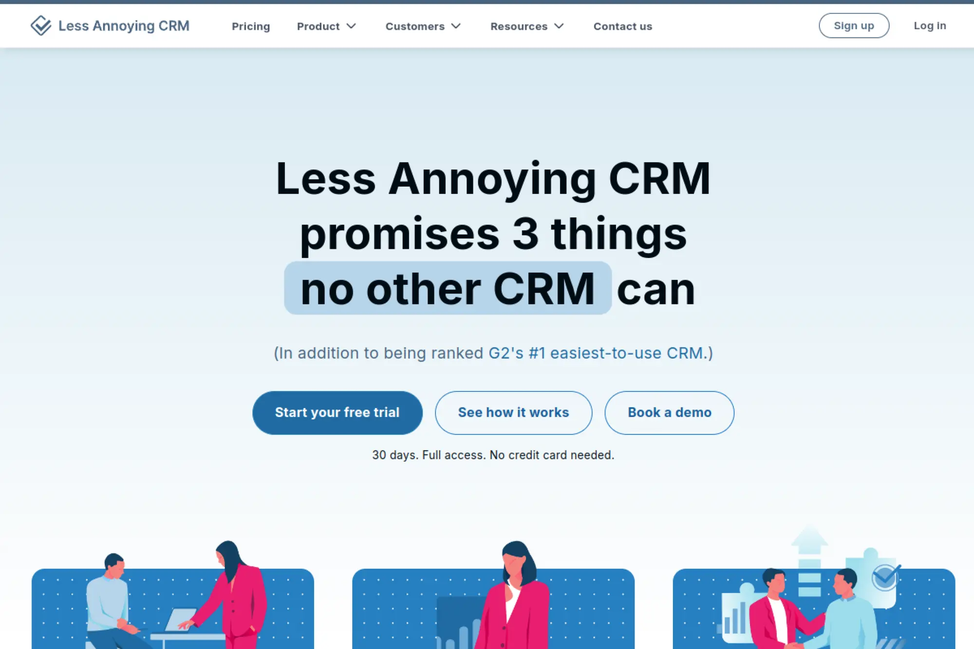 2. Less Annoying CRM