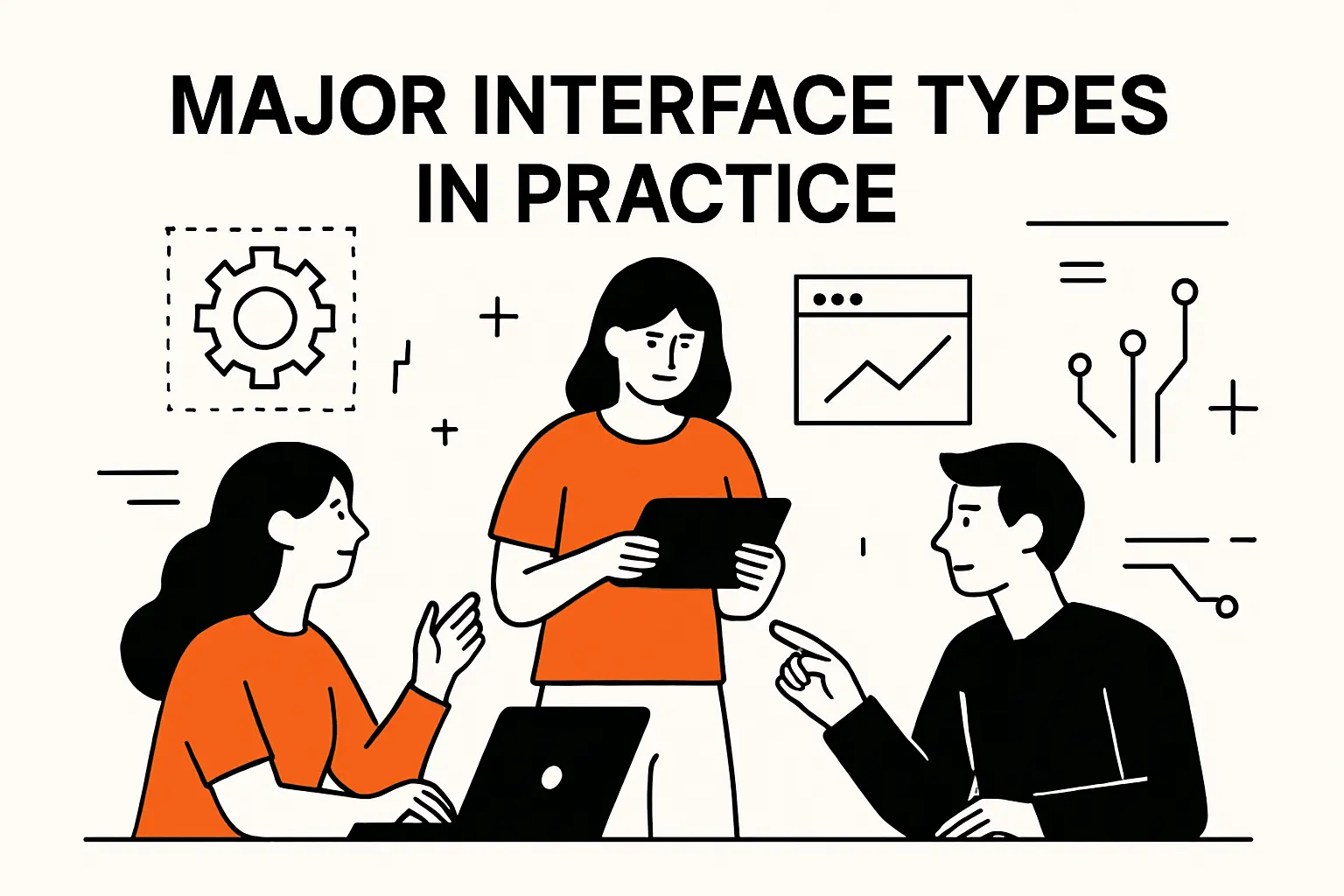 Major interface types in practice