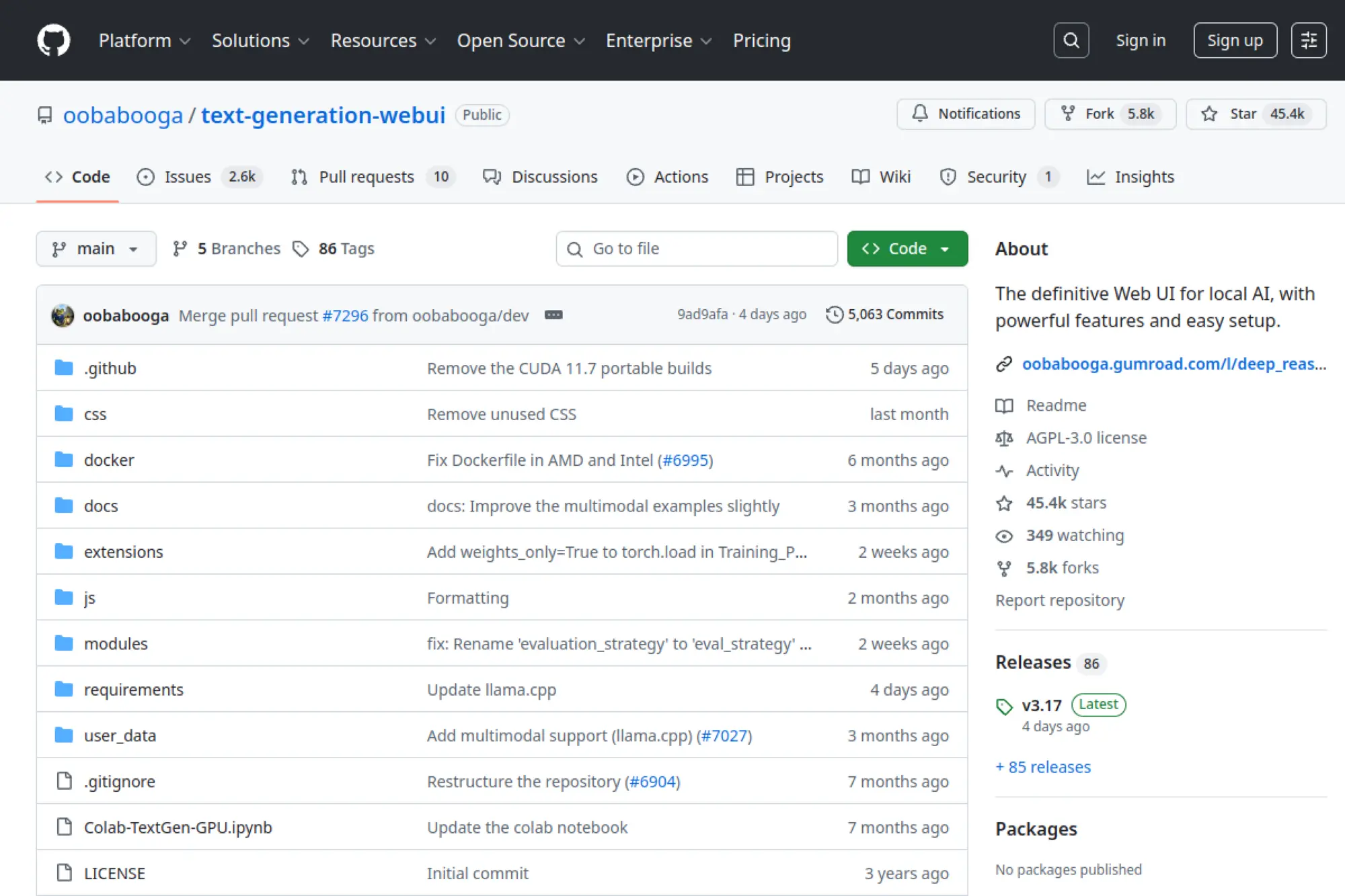 21. Oobabooga Text Generation Web UI
