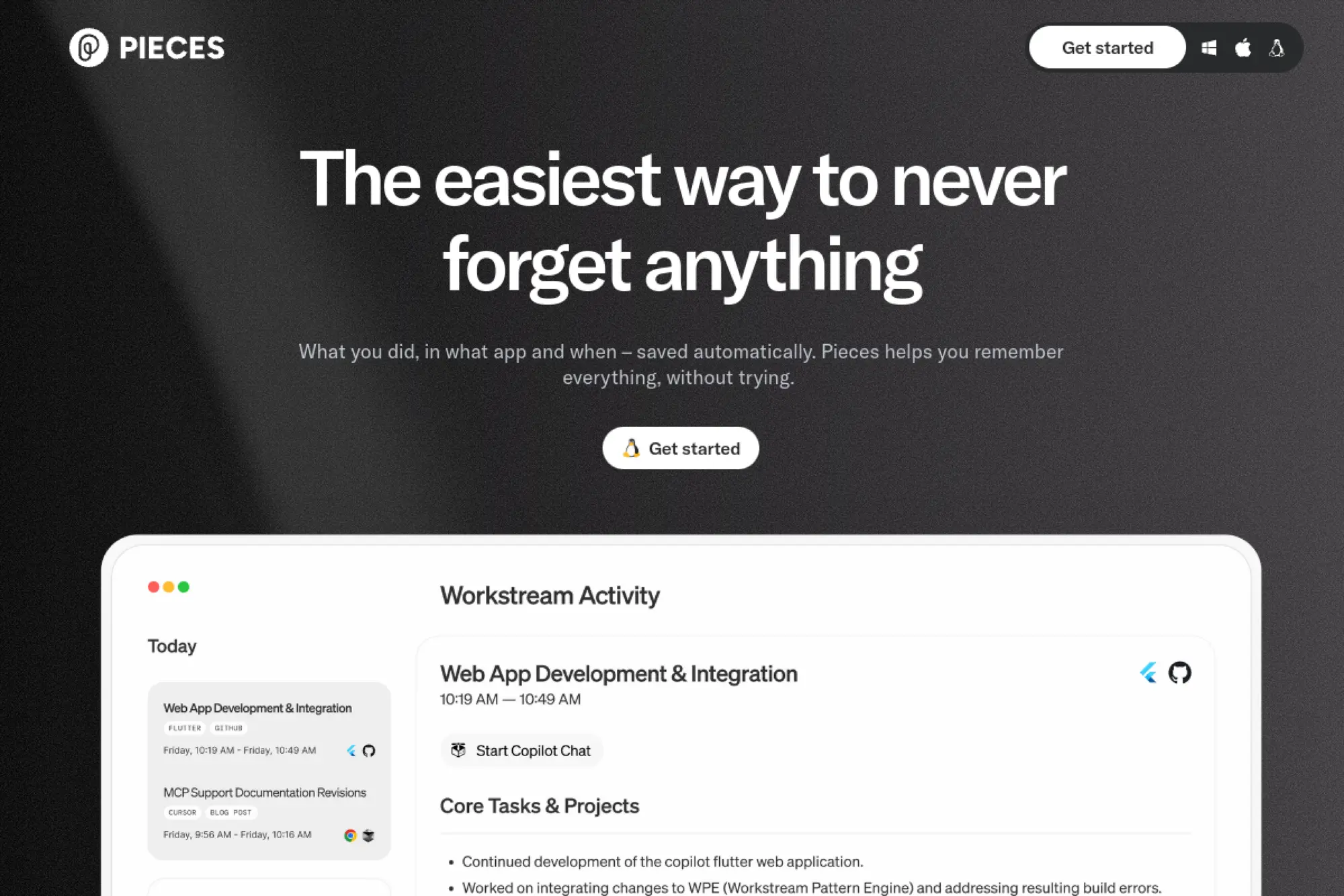 15. Pieces for Developers