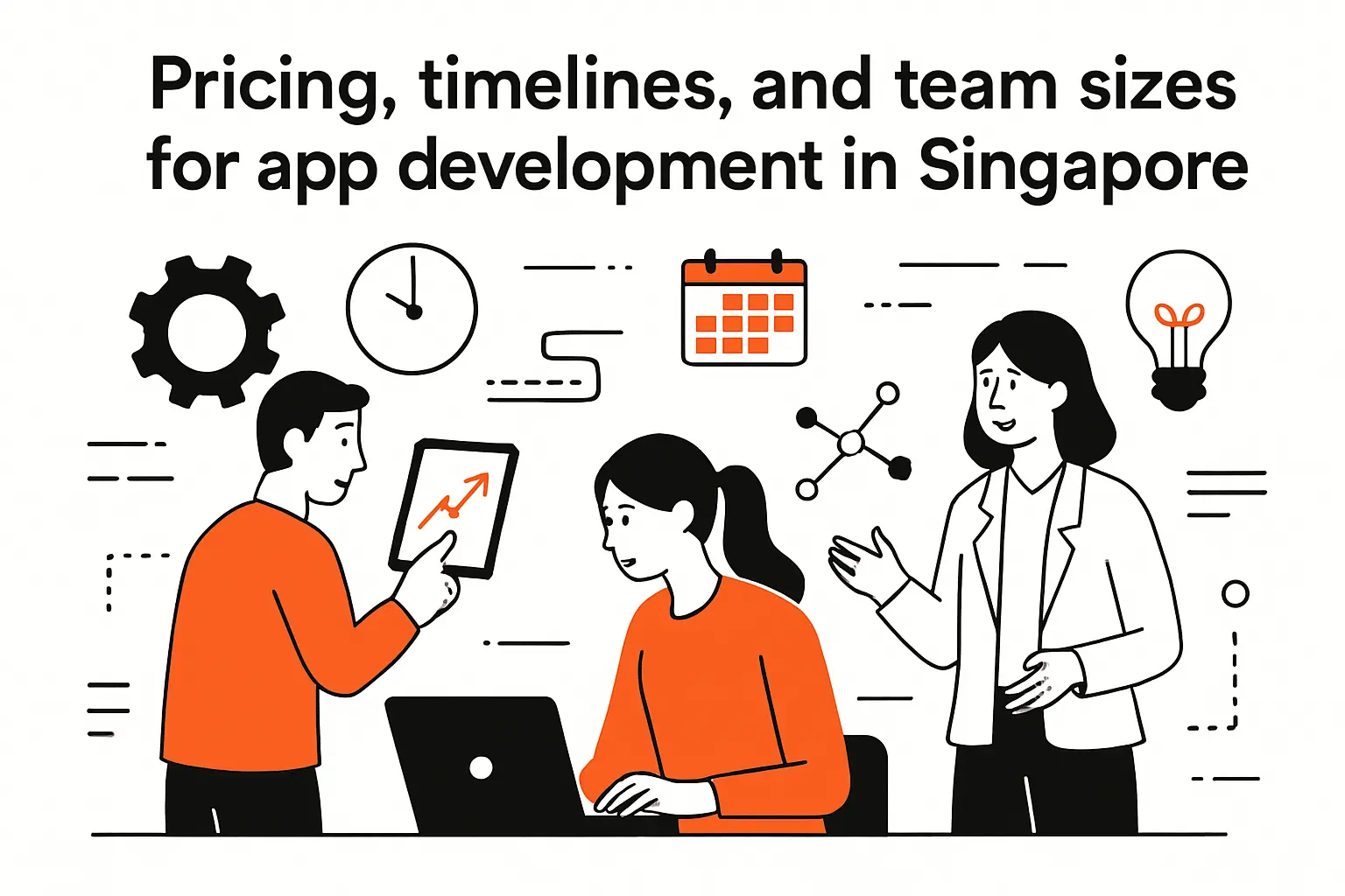 Pricing, timelines, and team sizes for app development in singapore