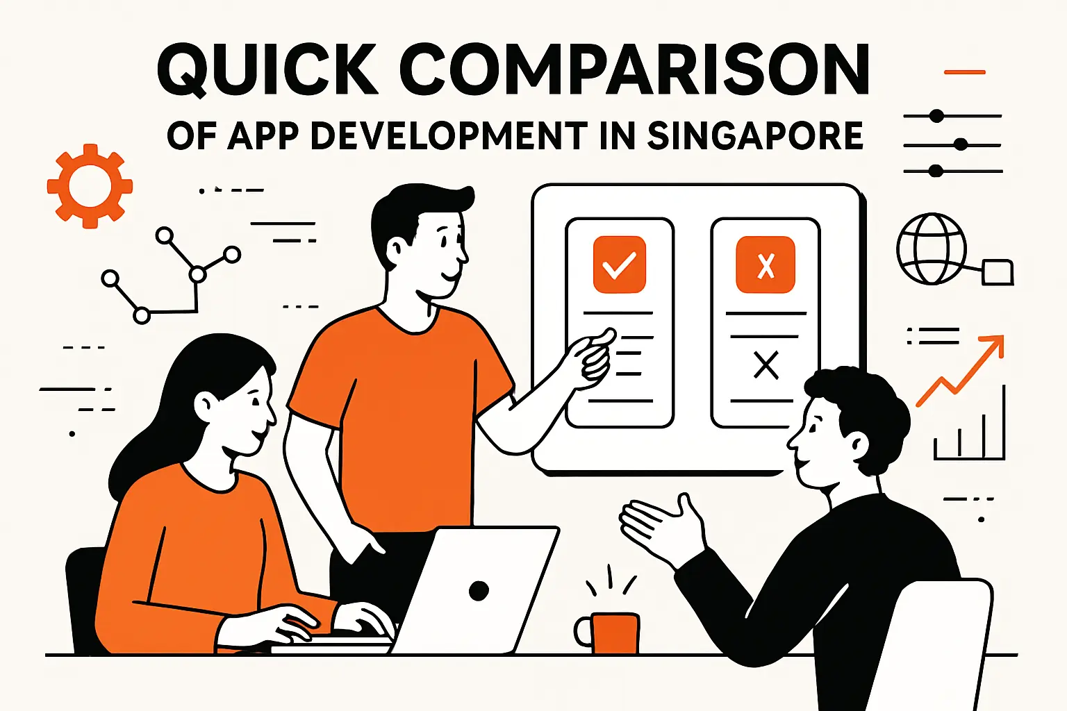 Quick Comparison of app development in singapore