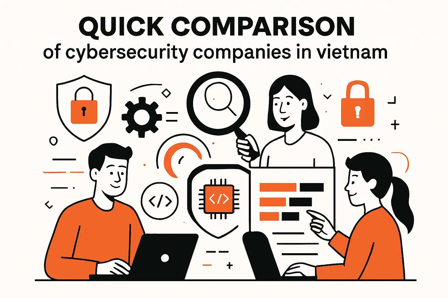 Quick Comparison of cybersecurity companies in vietnam