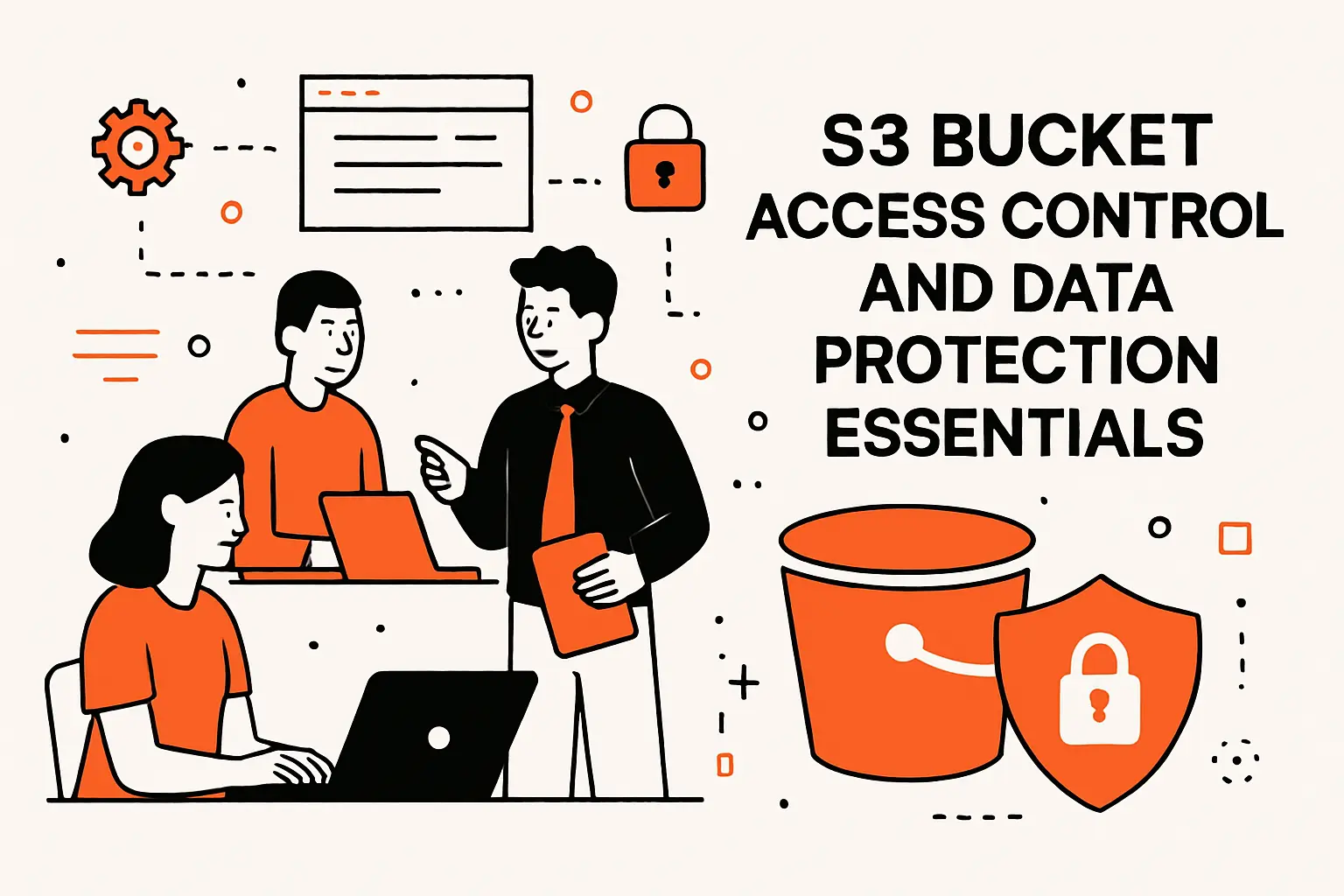 S3 bucket access control and data protection essentials