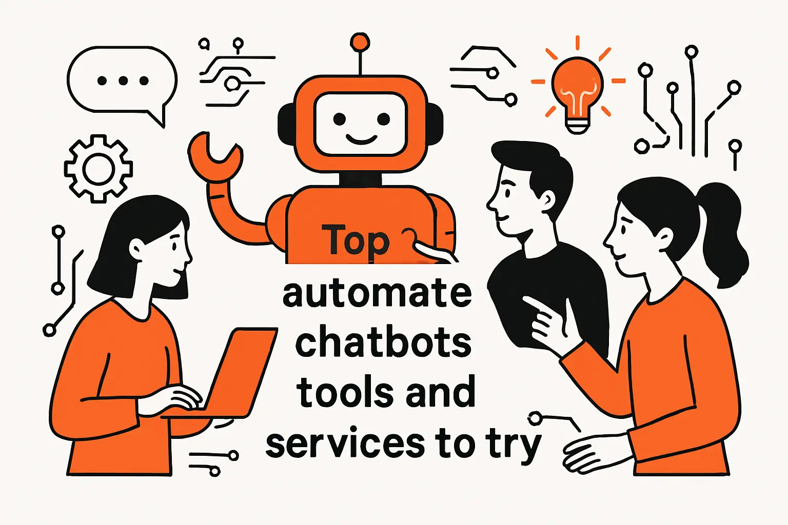 Top 30 automate chatbots tools and services to try