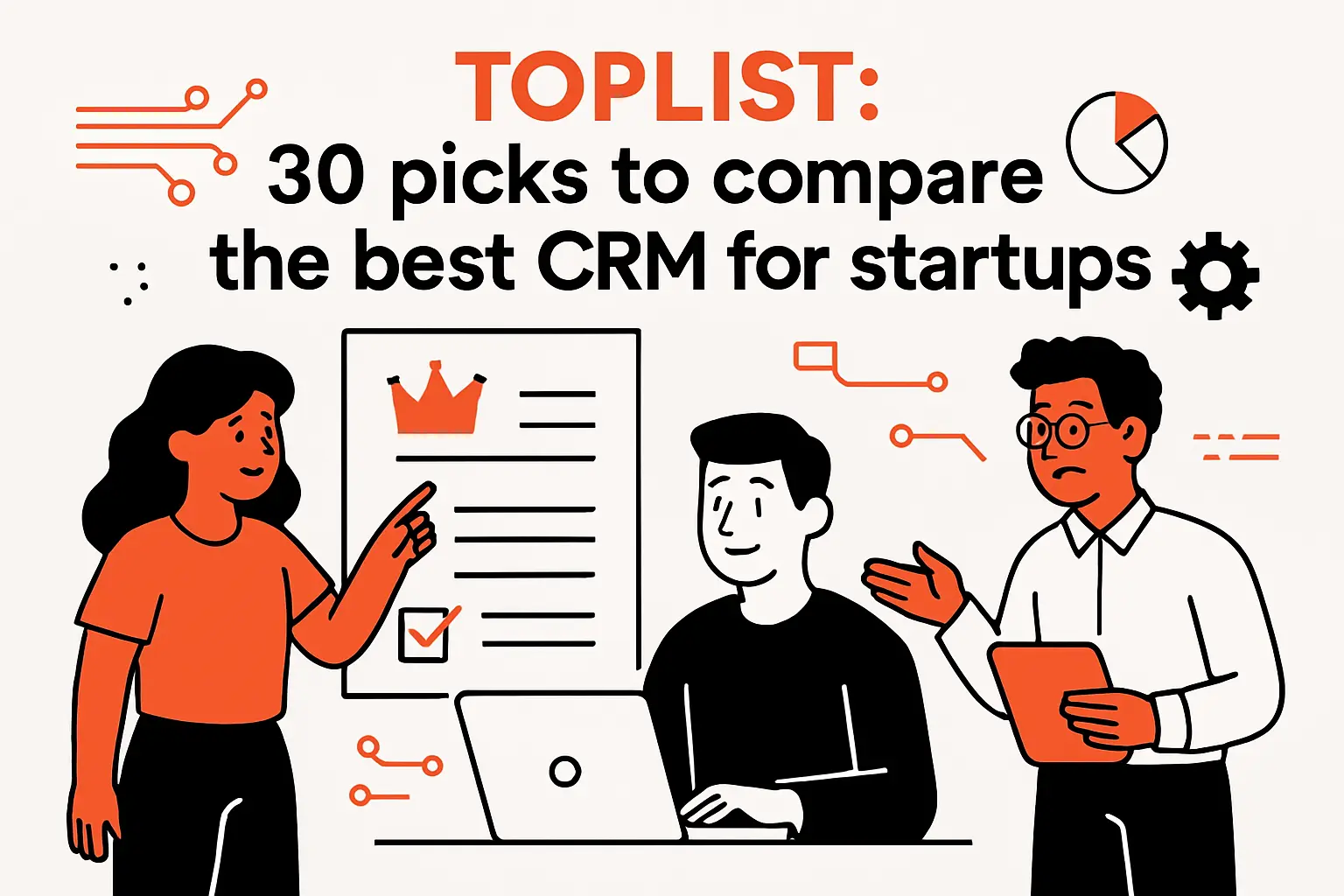 Toplist: 30 picks to compare the best crm for startups