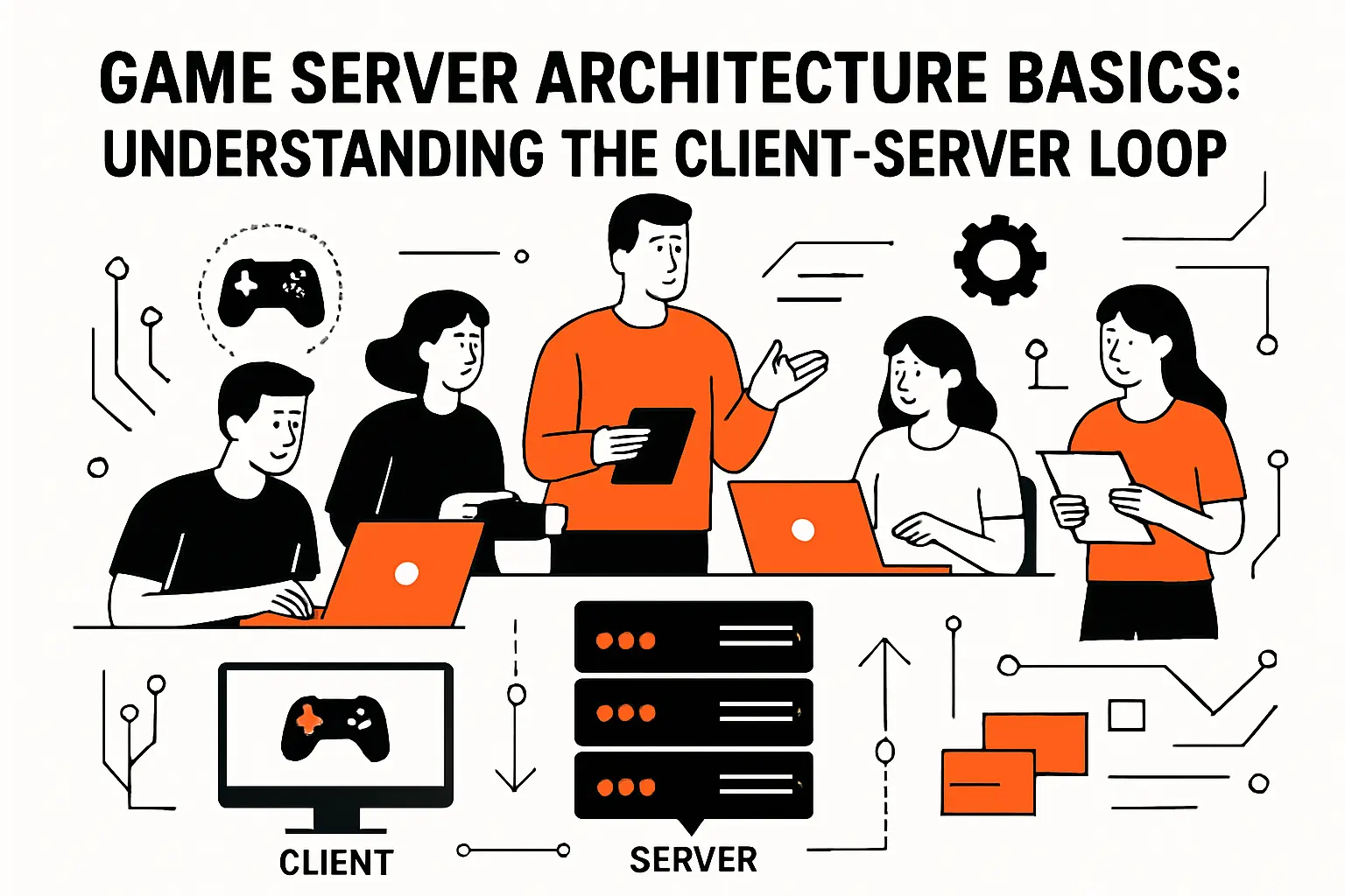 Game server architecture basics: understanding the client-server loop