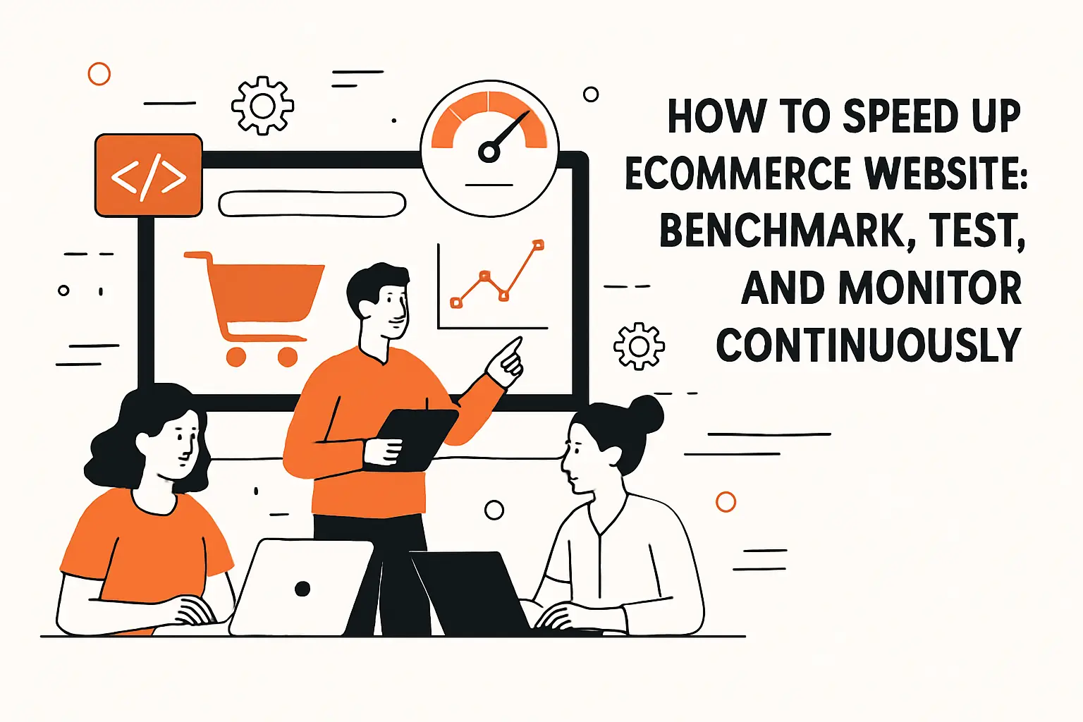 How to speed up ecommerce website: benchmark, test, and monitor continuously