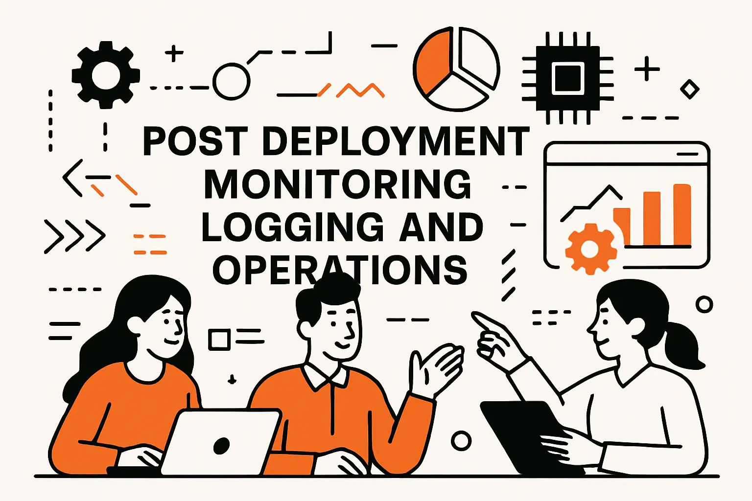 Post deployment monitoring logging and operations