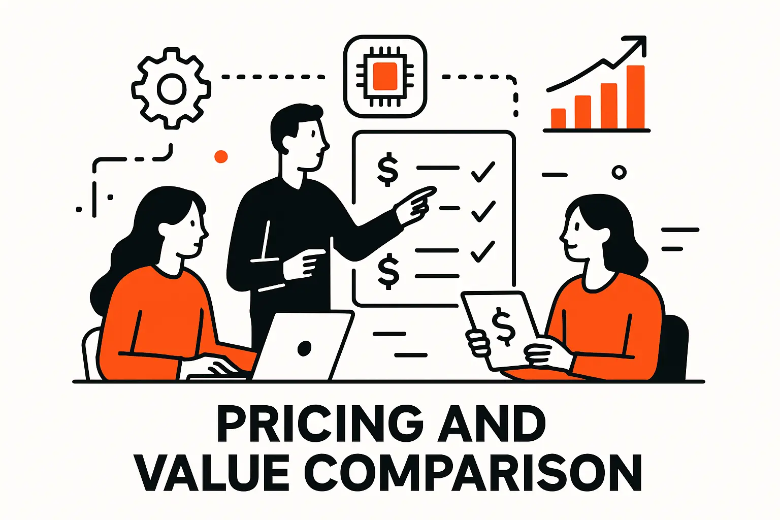 Pricing and value comparison