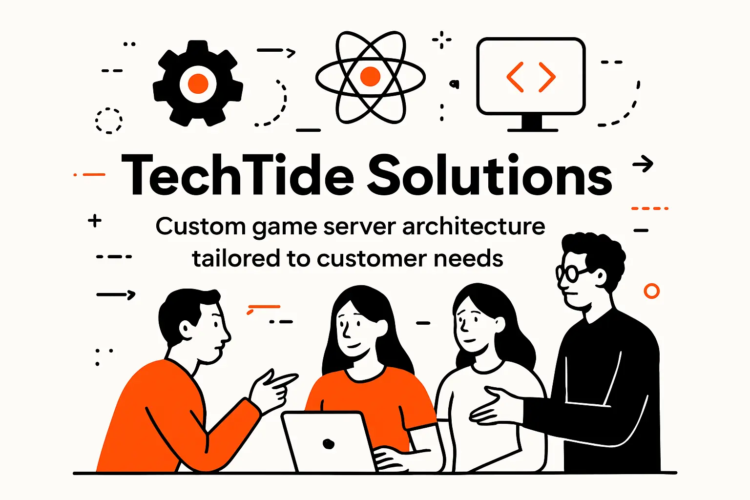 TechTide Solutions: custom game server architecture tailored to customer needs