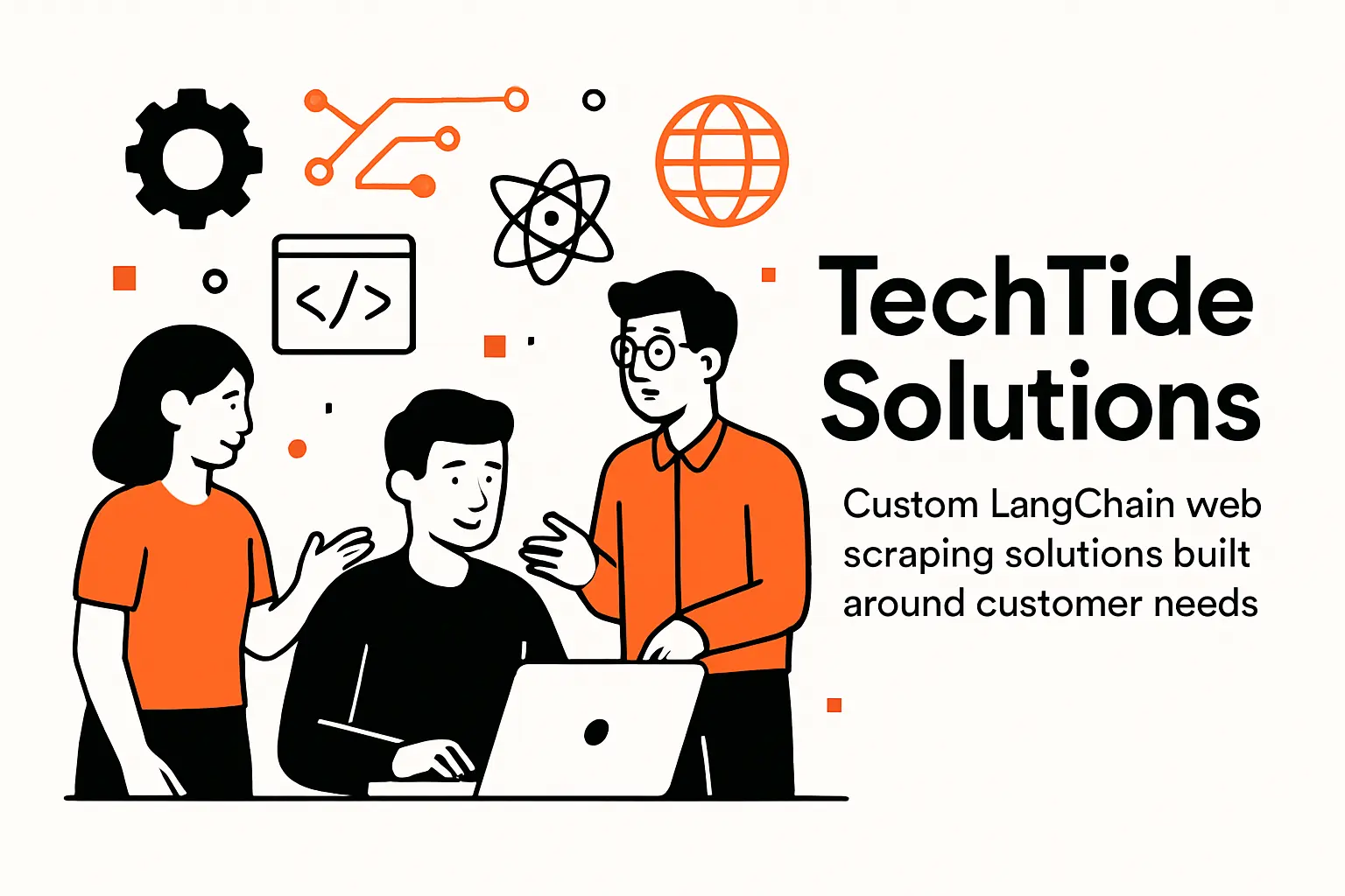 TechTide Solutions: Custom LangChain web scraping solutions built around customer needs
