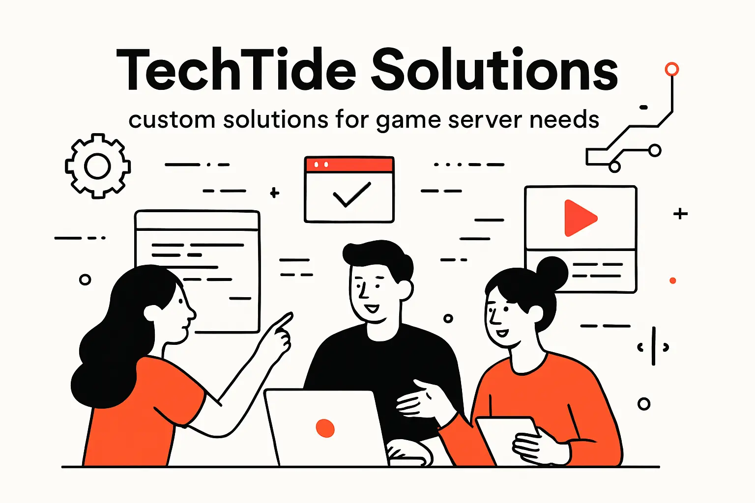 TechTide Solutions: custom solutions for game server needs