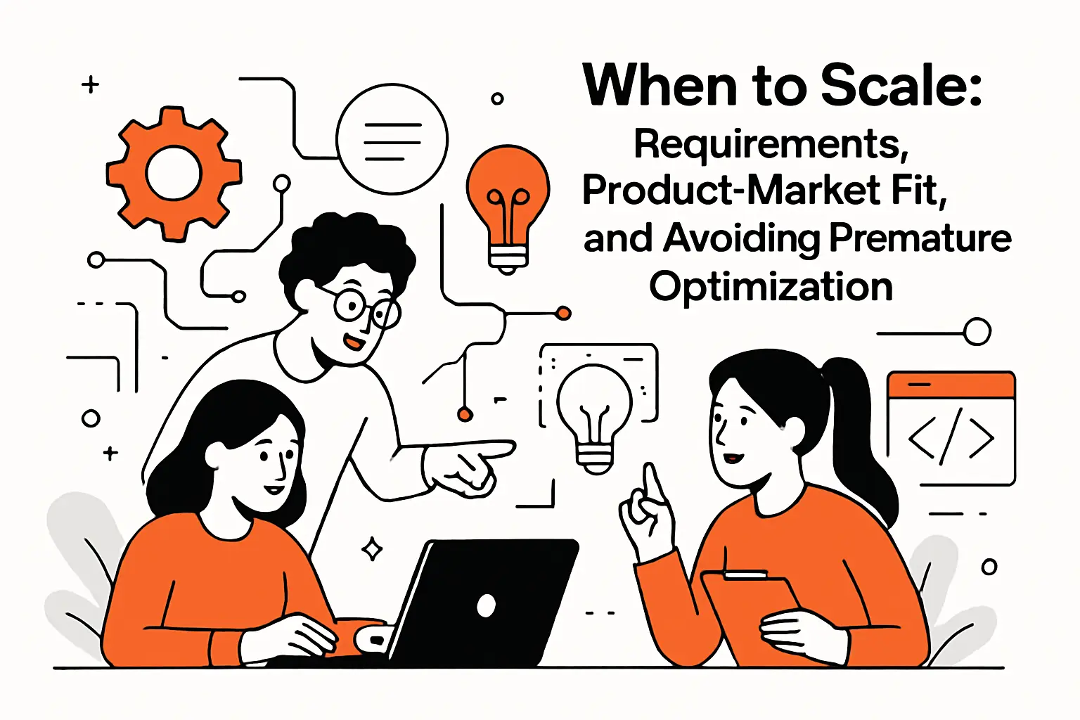 When to Scale: Requirements, Product-Market Fit, and Avoiding Premature Optimization