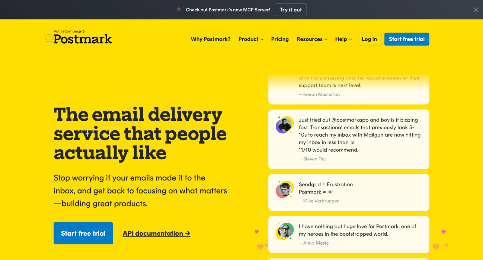 19. Postmark Cheap Email Service Providers