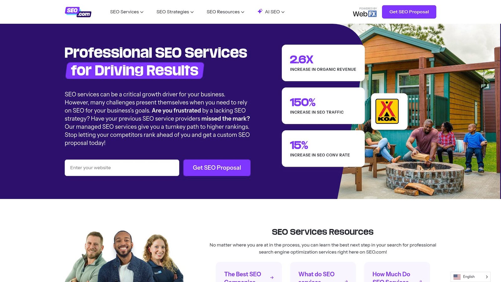 2. SEO.com professional SEO services