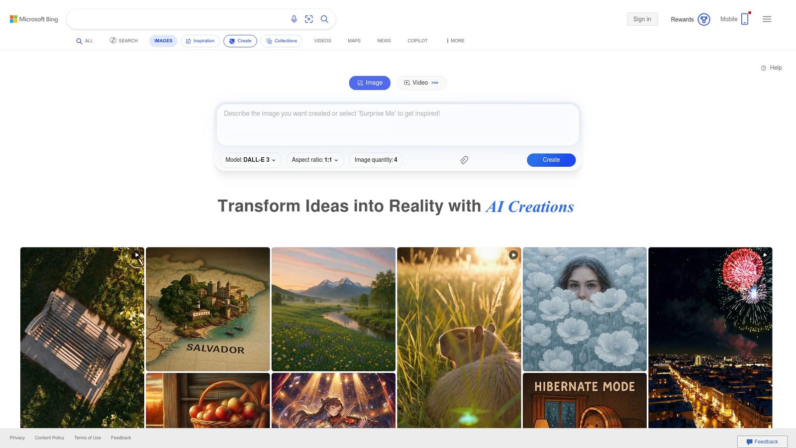 27. Bing Image Creator