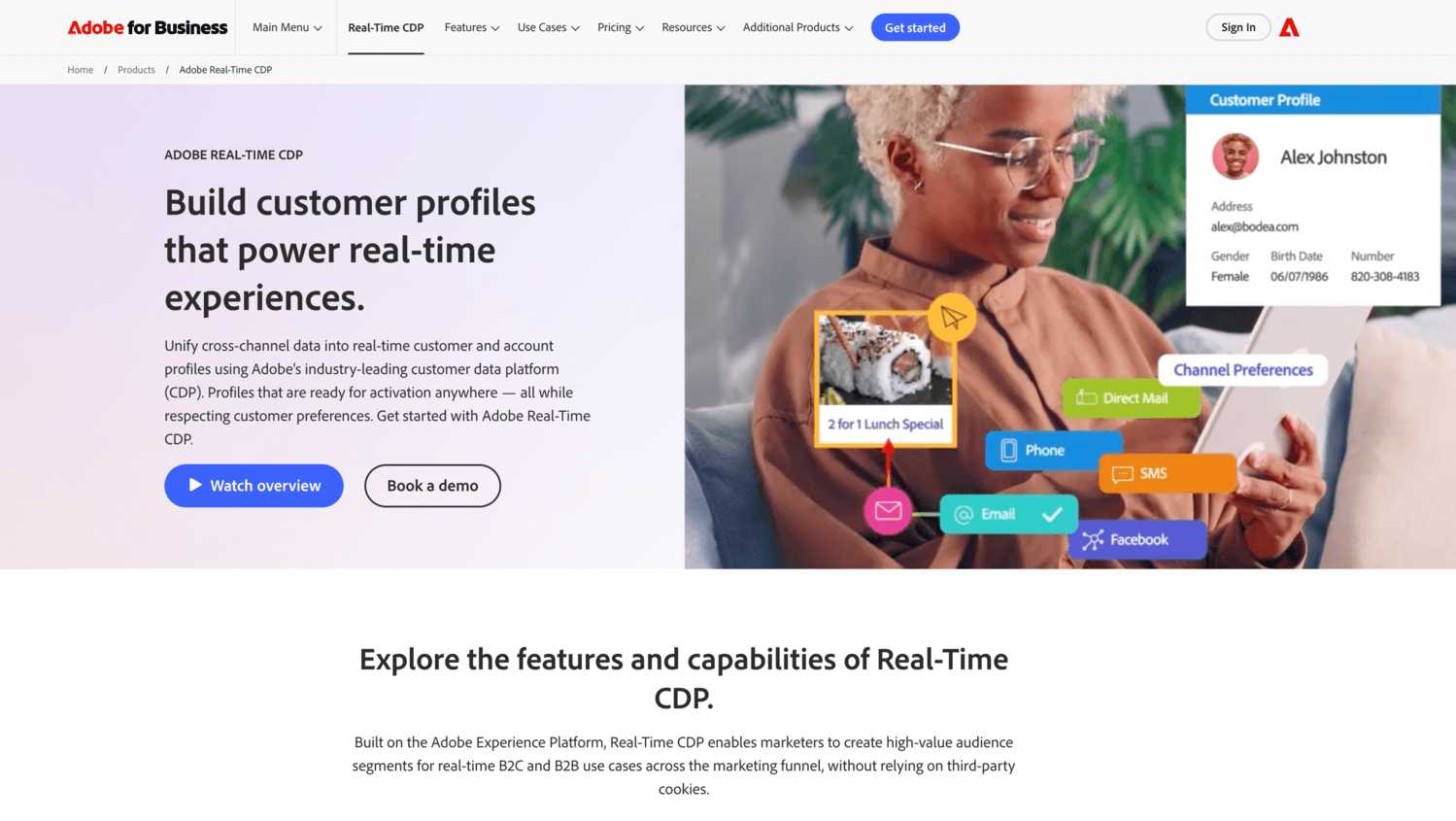 3. Adobe Real-Time CDP