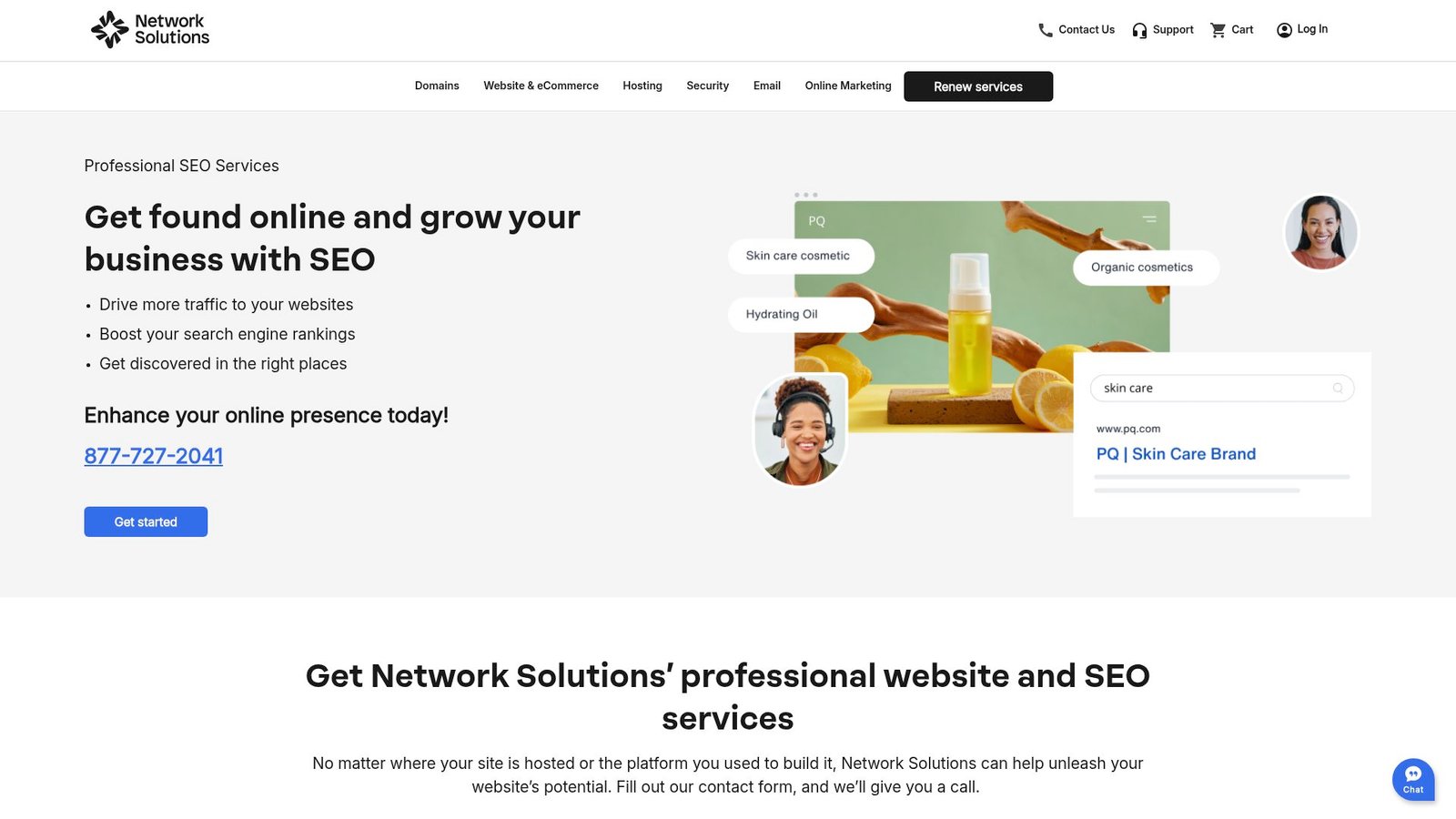 5. Network Solutions Professional SEO Services
