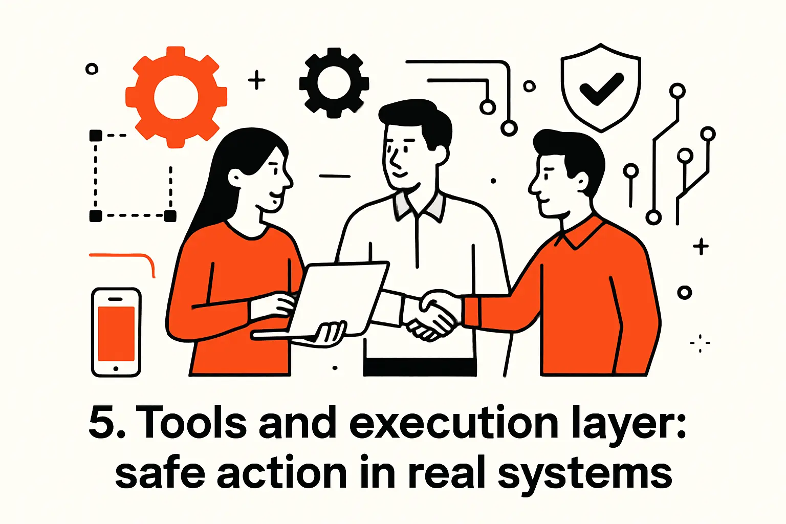 5. Tools and execution layer: safe action in real systems
