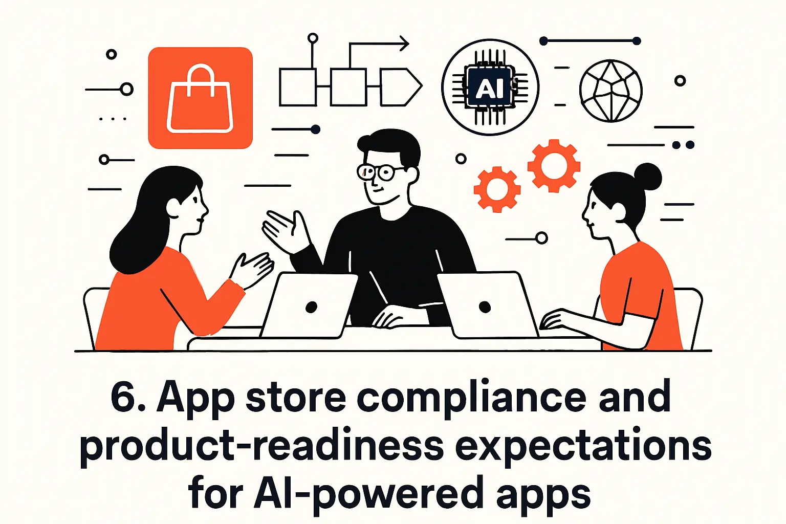 6. App store compliance and product-readiness expectations for AI-powered apps